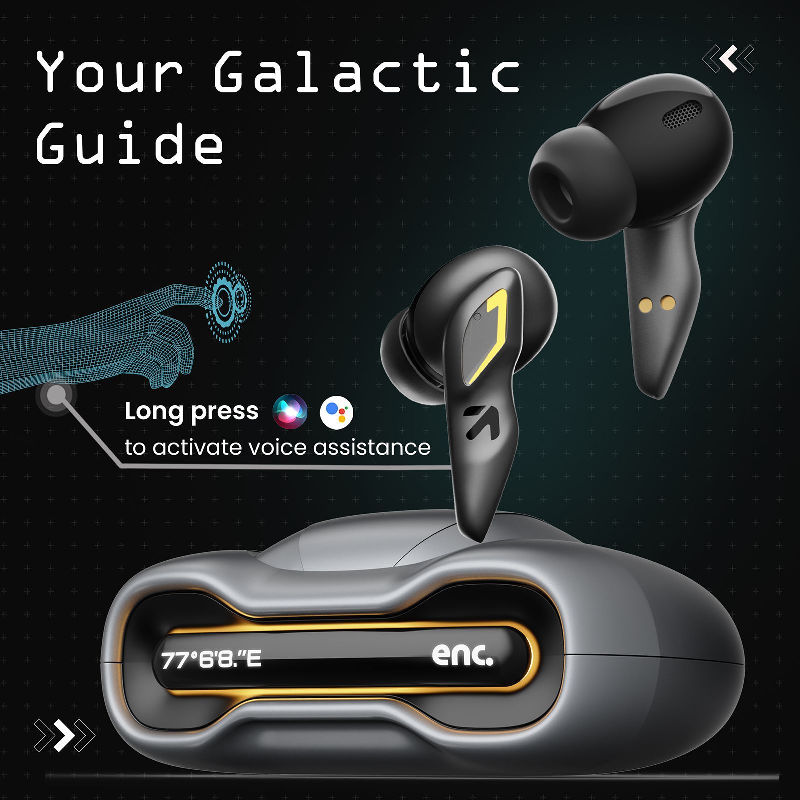 GOBOULT (formerly Boult) Ember TWS Earbuds with Environmental Noise Cancellation (IPX5 Water Resistant, Fast Charging, Smoky)_18