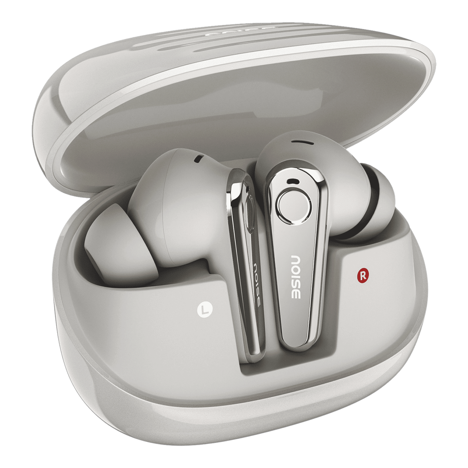 noise Buds X Ultra TWS Earbuds with Active Noise Cancellation (IPX5 Water Resistant, Instacharge, Ivory Grey)_5