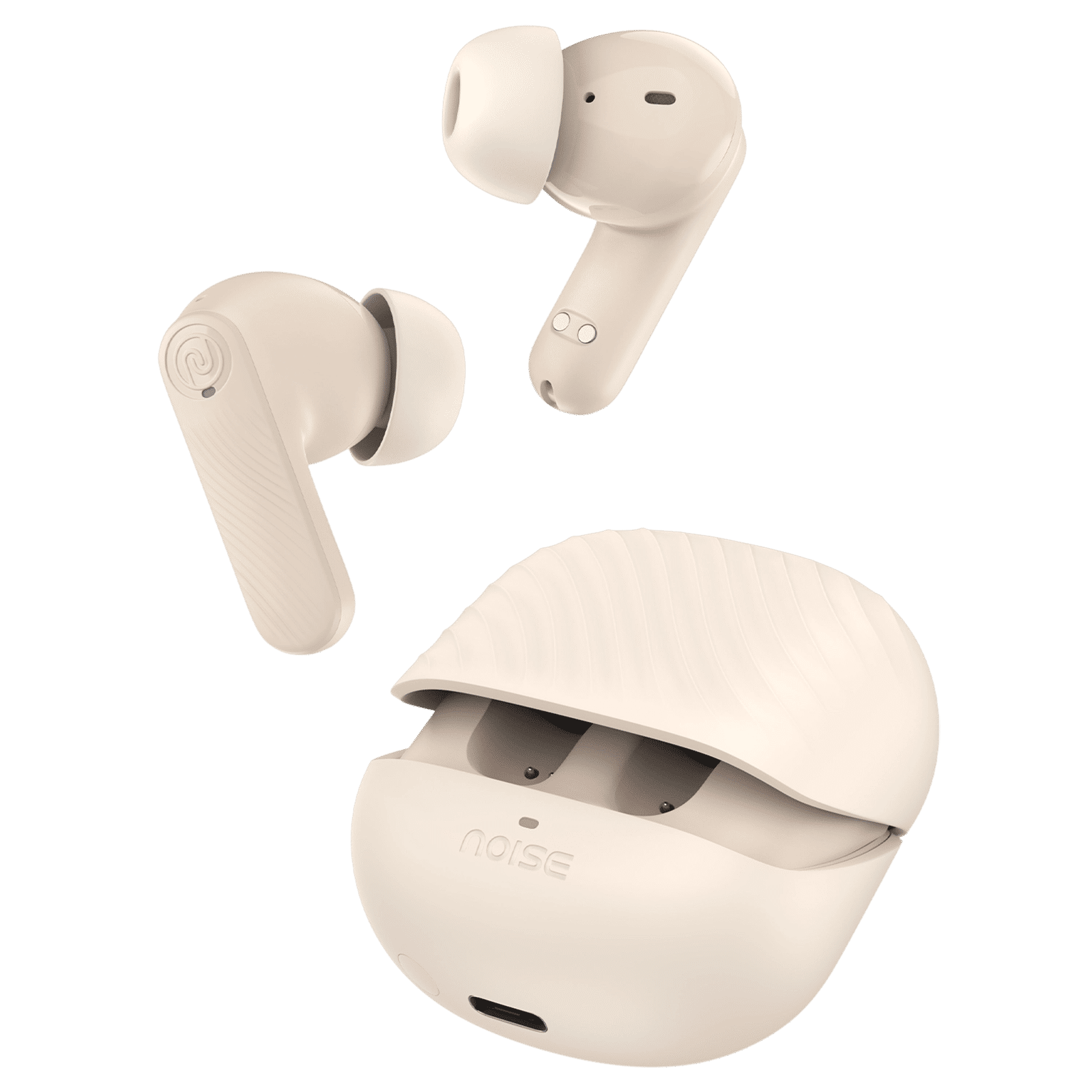 noise Buds X2 TWS Earbuds with Active Noise Cancellation (IPX5 Water Resistant, Instacharge, Dune Beige)_1