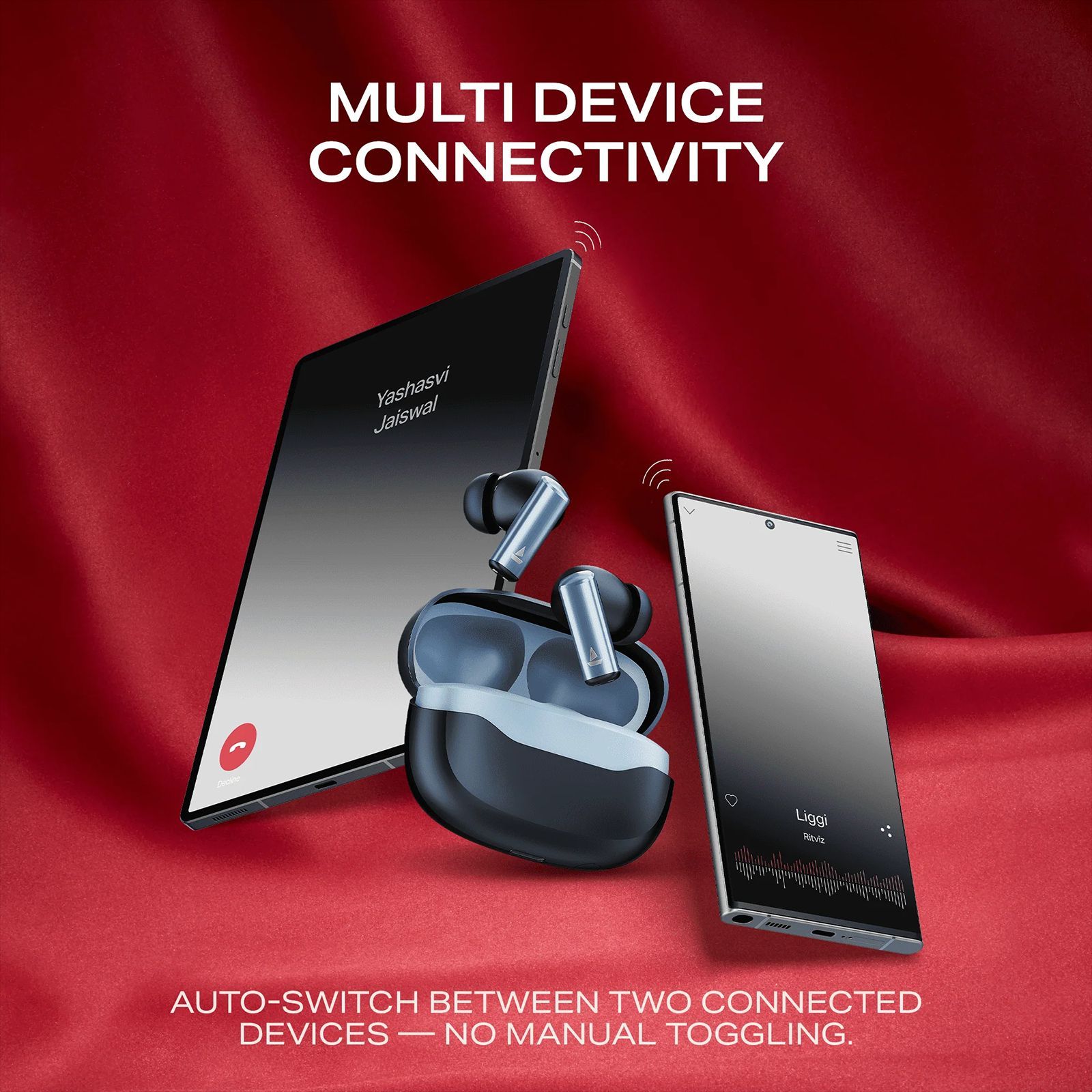 boAt Airdopes Prime 701 TWS Earbuds with Hybrid Active Noise Cancellation (IPX5 Splash Resistance, ASAP Charge, Titanium Blue)_8