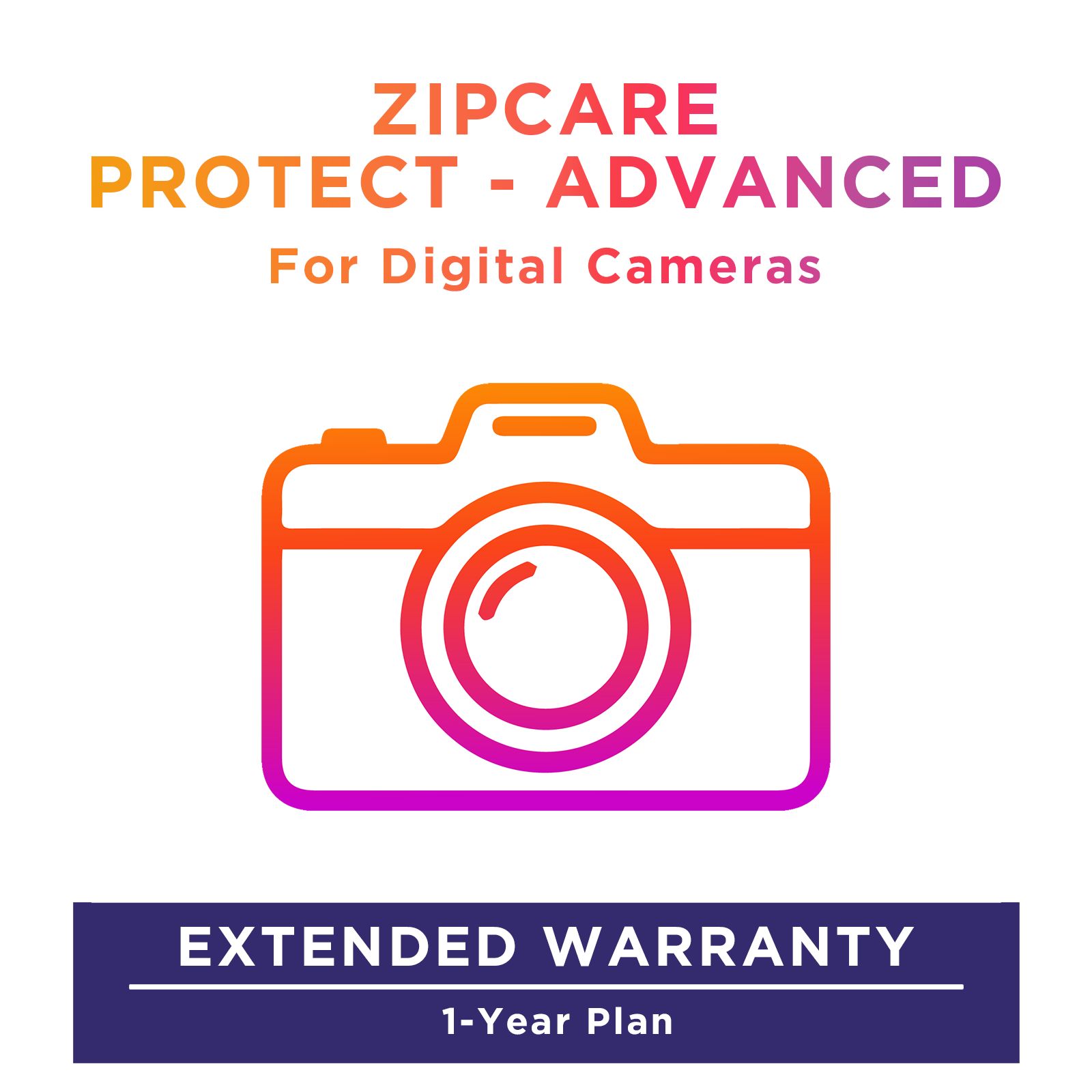 ZipCare Protect - Advanced 1 Year for Camera (Rs. 250000 - Rs. 300000)_1