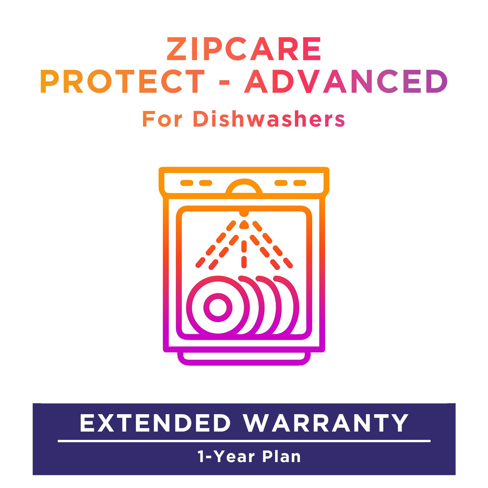 ZipCare Protect - Advanced 1 Year for Dishwashers (Rs. 50000 - Rs. 75000)_1