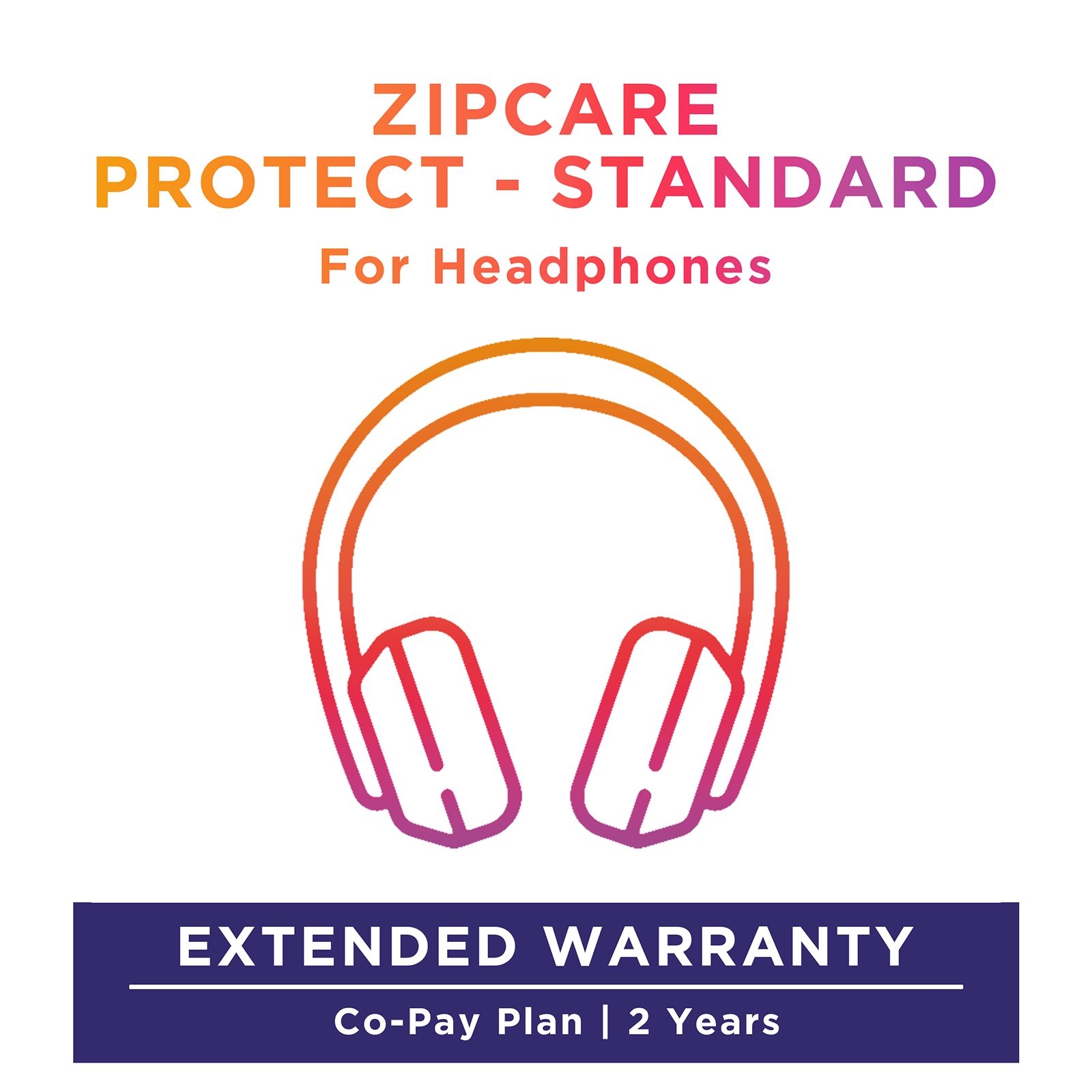 ZipCare Protect Standard 2 Years for Earphones/Headphones (Rs. 2500 - Rs. 5000)_1