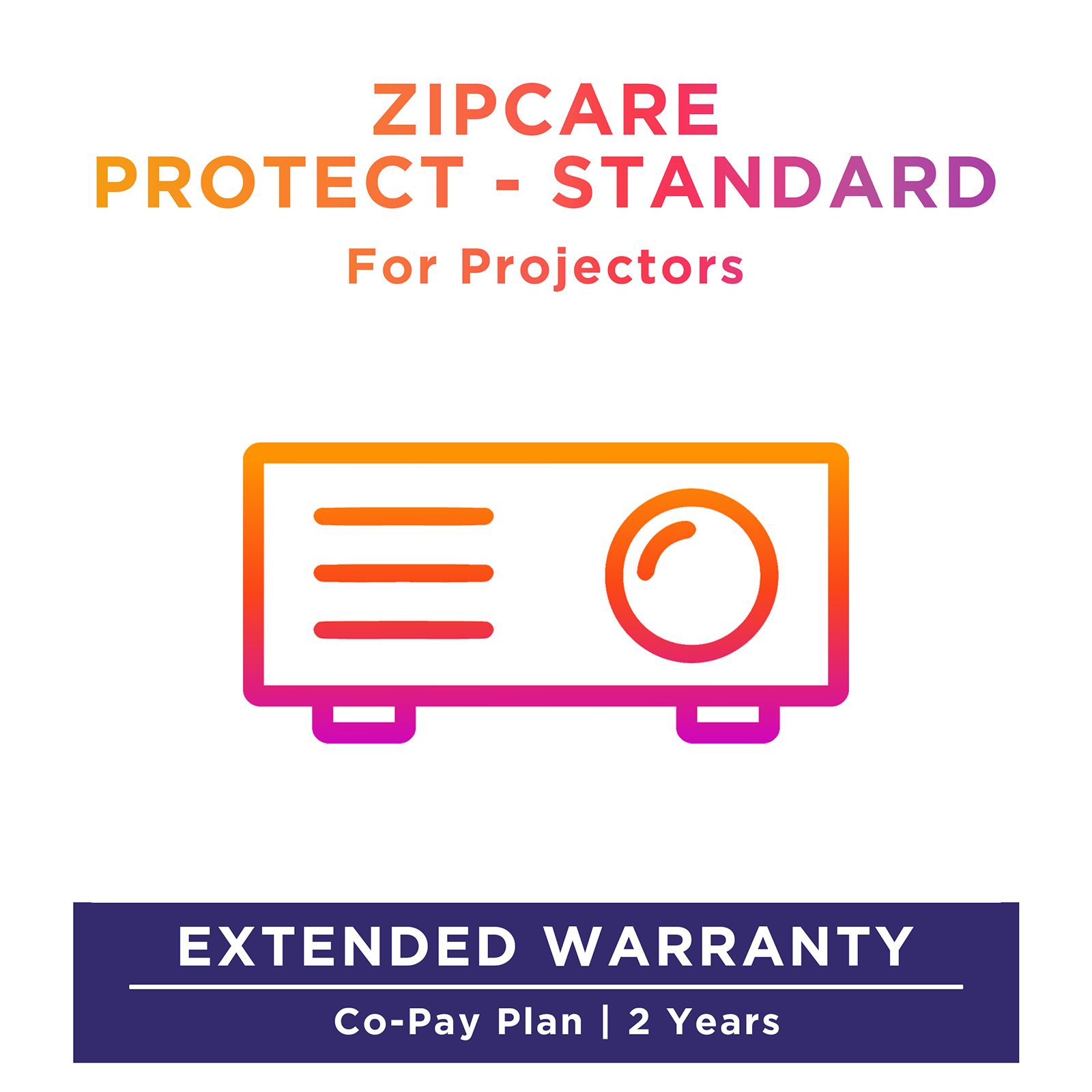 ZipCare Protect Standard 2 Years for Projectors (Rs. 90000 - Rs. 100000)_1