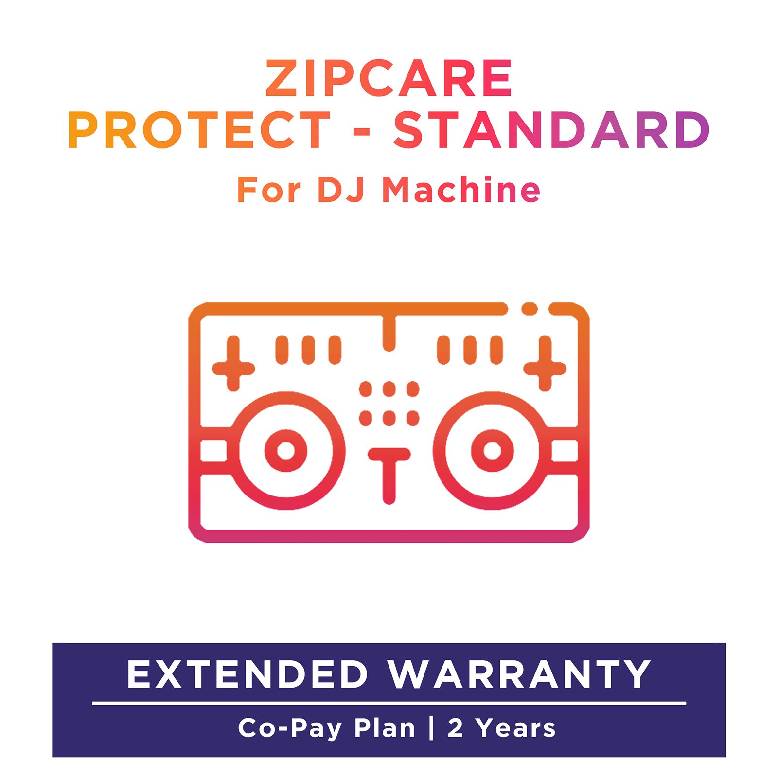 ZipCare Protect Standard 2 Years for Audio Systems (Upto Rs. 5000)_1