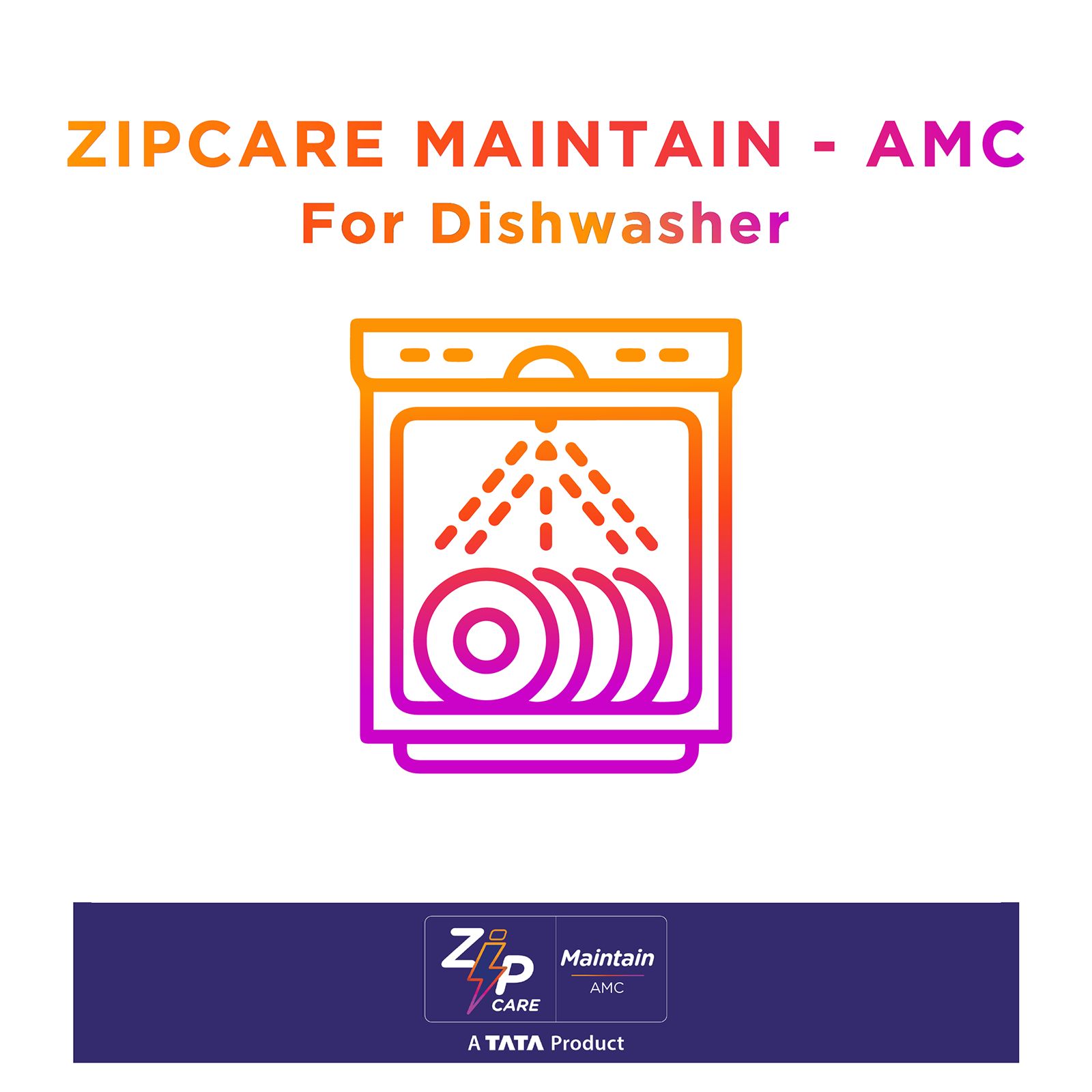 ZipCare Maintain AMC Plan for Dishwasher - 1 Year ZipCare Maintain AMC Plan for Dishwasher - 1 Year_1