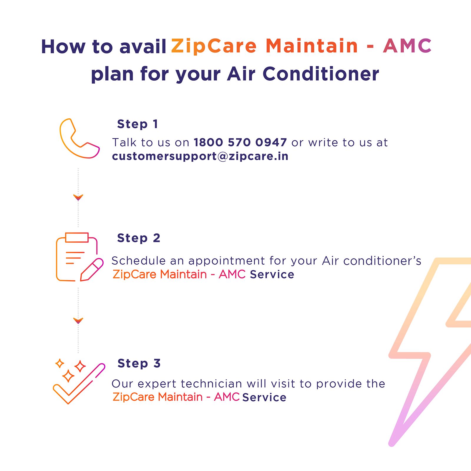 ZipCare Maintain AMC Plan for Air Conditioner - 1 Year ZipCare Maintain AMC Plan for Air Conditioner - 1 Year_4