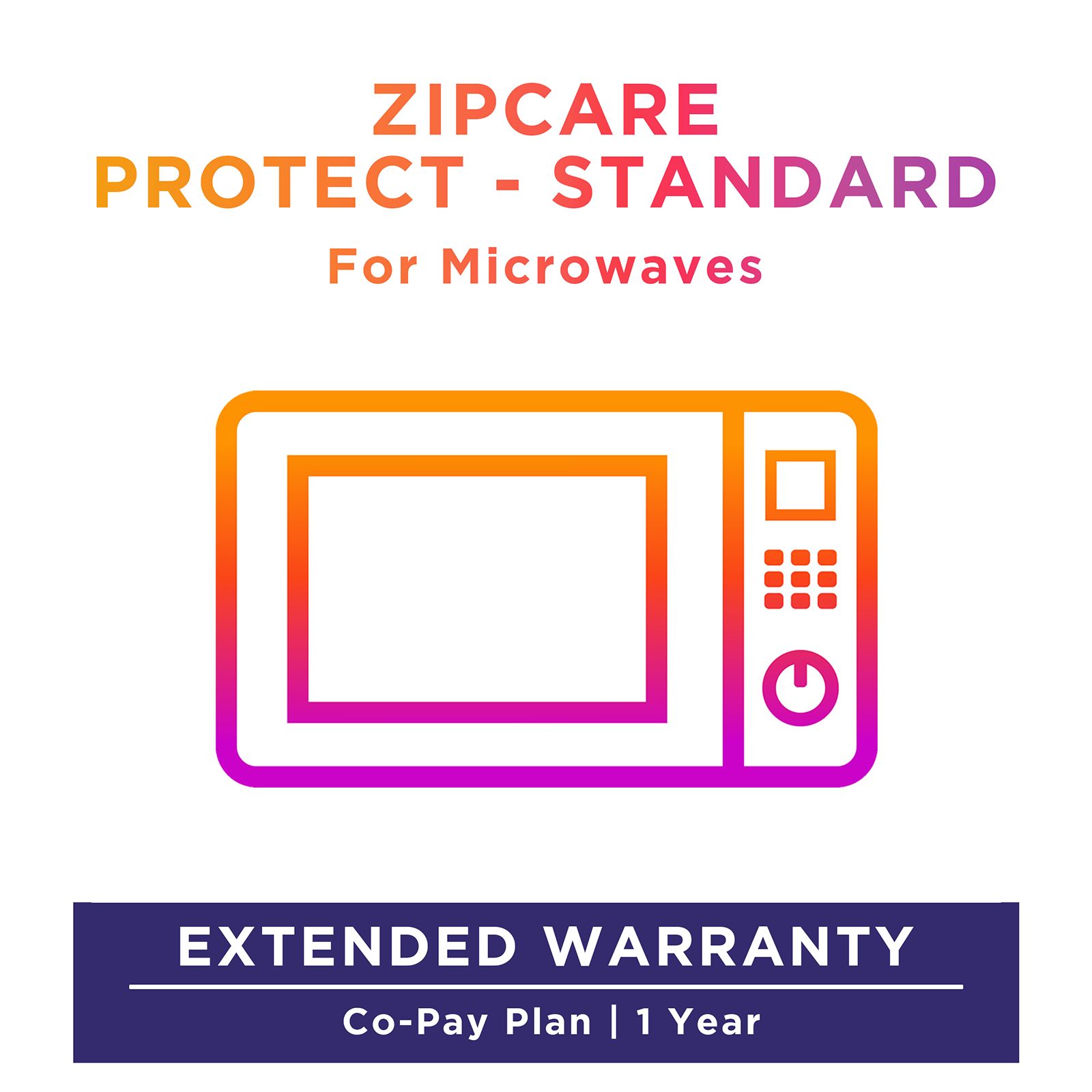 ZipCare Protect Standard 1 Year for Microwave (Rs. 7000 - Rs. 14000)_1