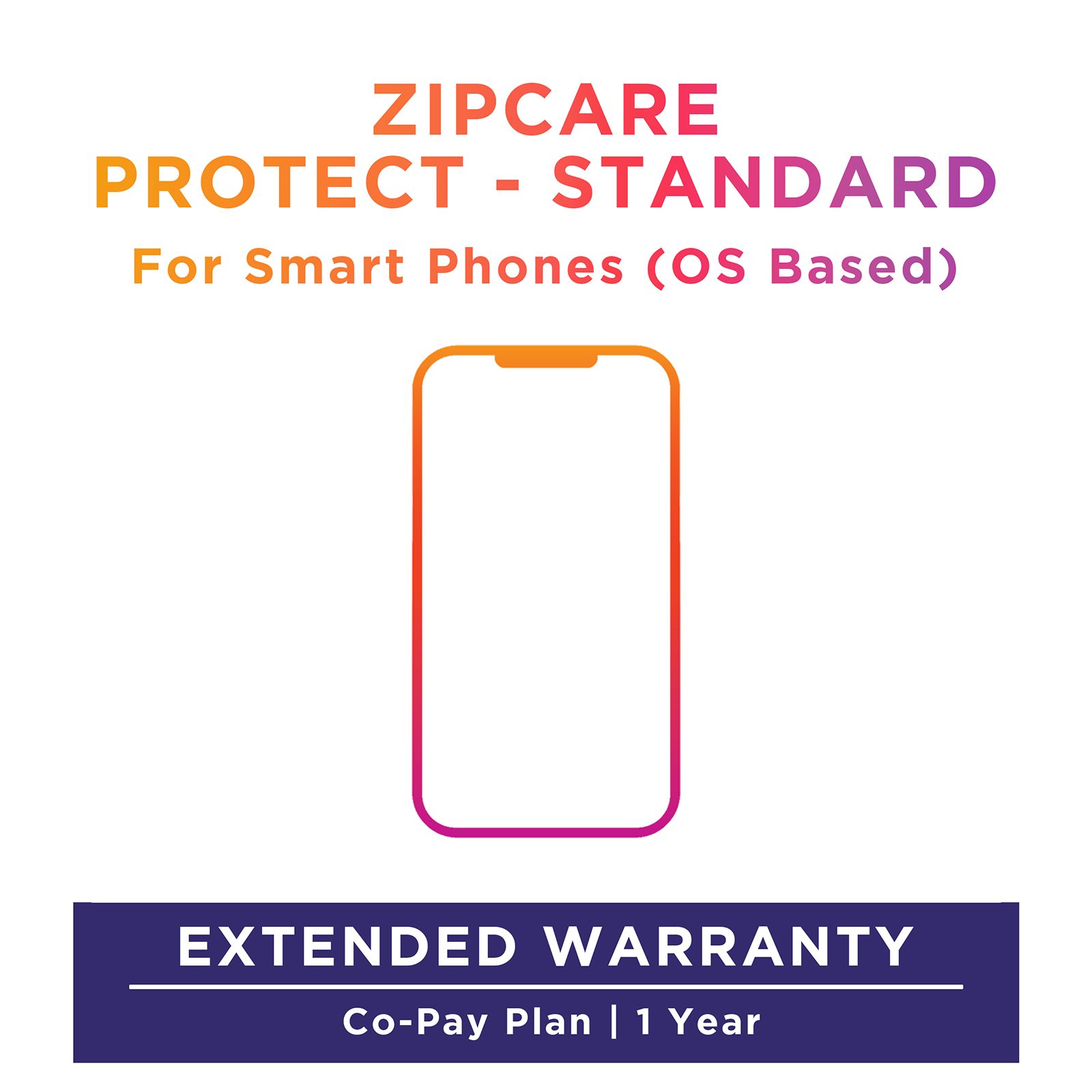 ZipCare Protect Standard 1 Year for Smart Phones (OS Based) (Rs. 125000 - Rs. 130000)_1