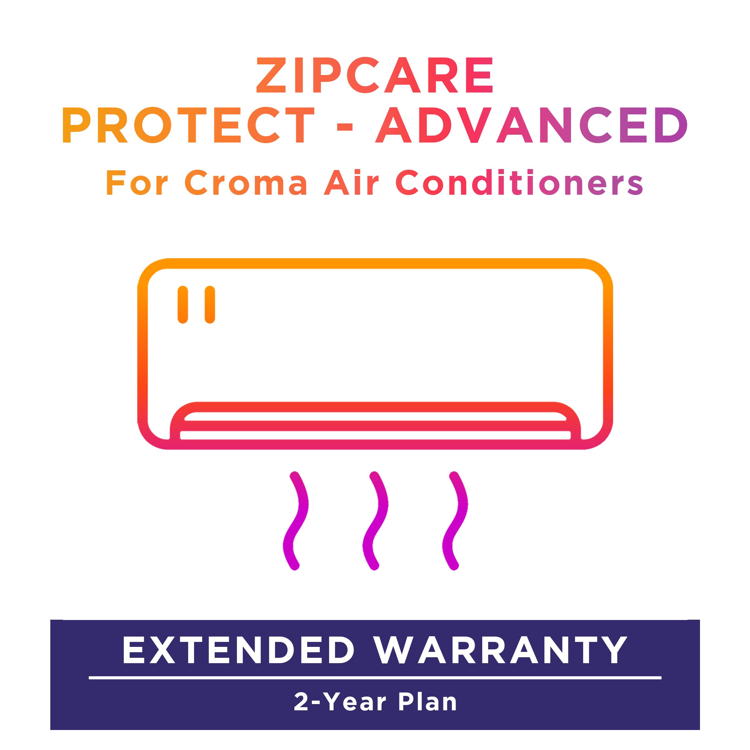 ZipCare Protect - Advanced 2 Year For Croma Window Ac (Rs. 70000 to Rs. 100000) ZipCare Protect - Advanced 2 Year For Croma Window Ac (Rs. 70000 to Rs. 100000)_1