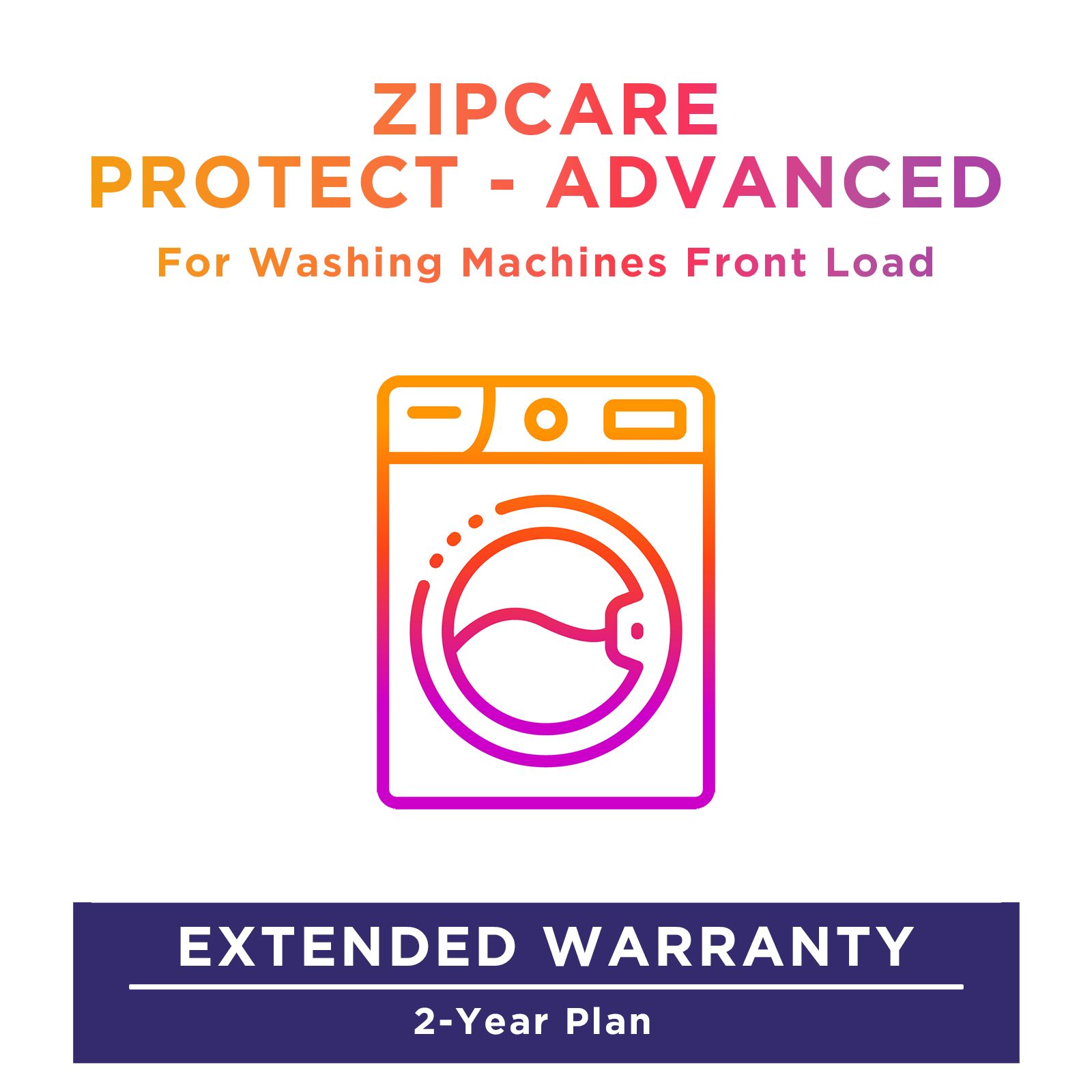 ZipCare Protect - Advanced 2 Years for Croma Front Load Washing Machines_1