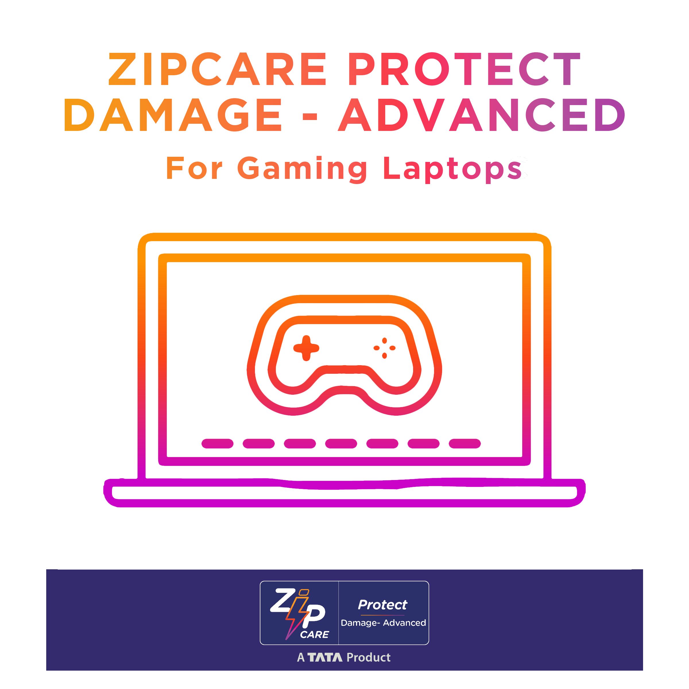 ZipCare Protect Damage Advanced for Gaming Laptops (Rs. 50000 - Rs. 60000) - 1 Year_1