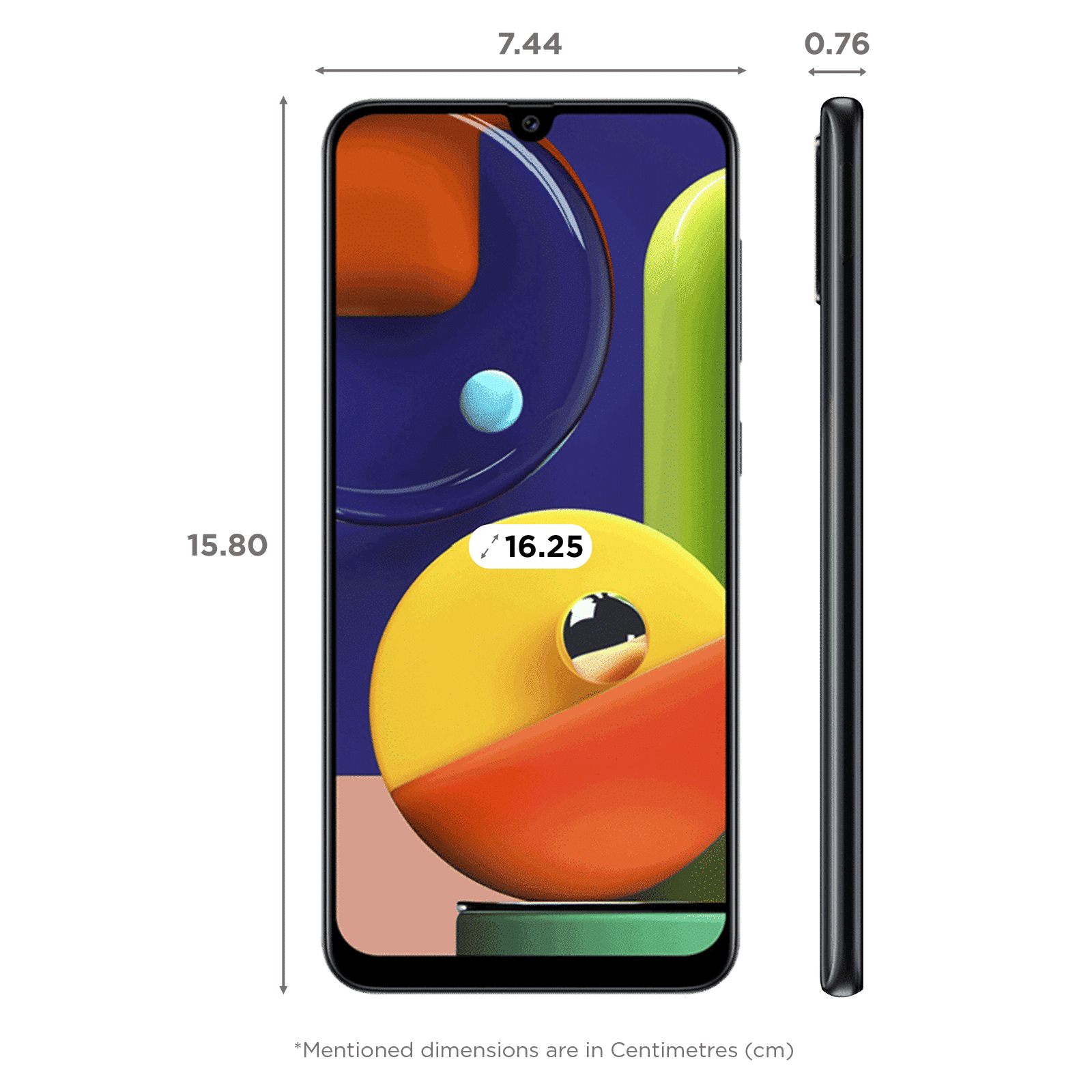 SAMSUNG Galaxy A50s (4GB RAM, 128GB, Prism Crush Black)_2