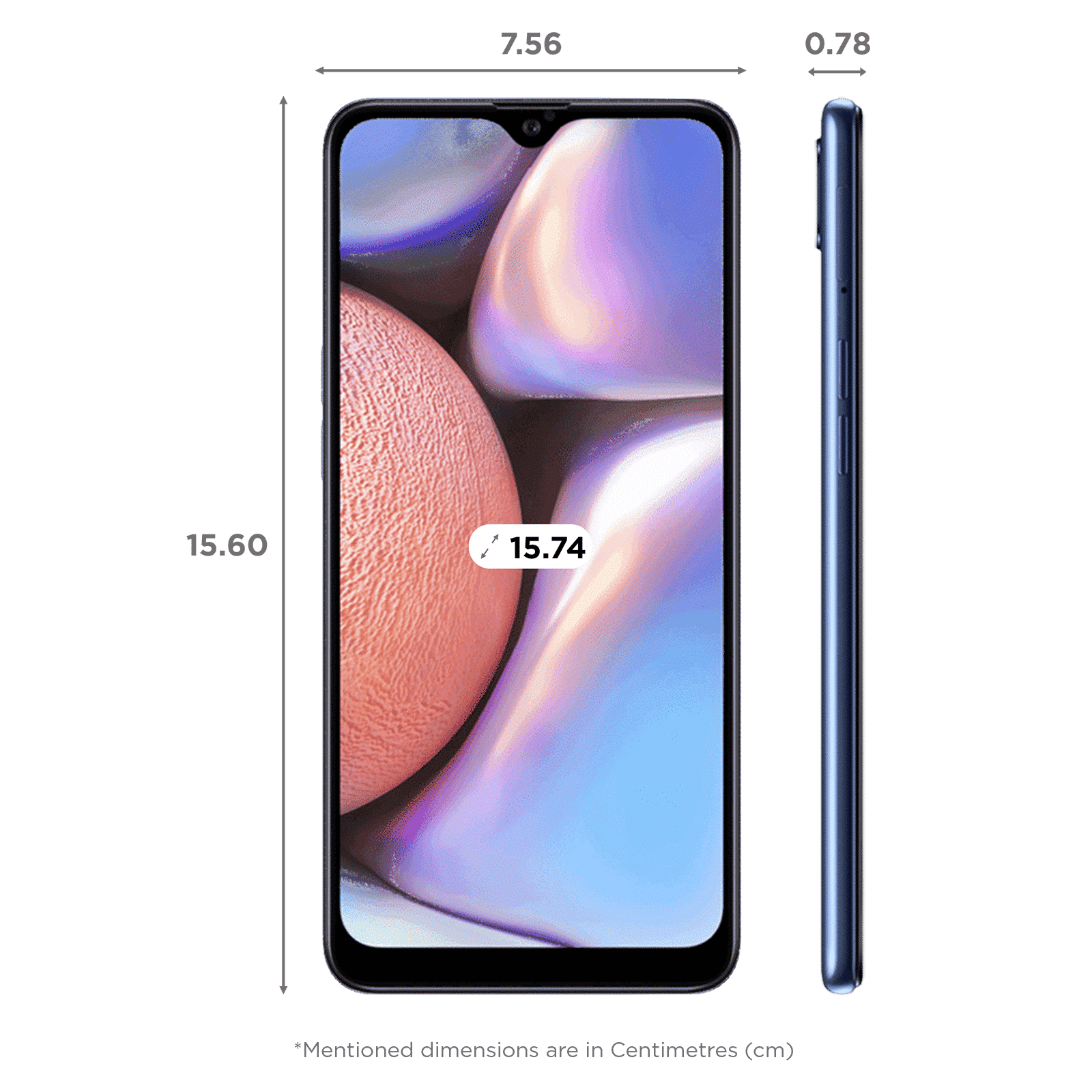 SAMSUNG Galaxy A10s EL (2GB RAM, 32GB, Blue)_2
