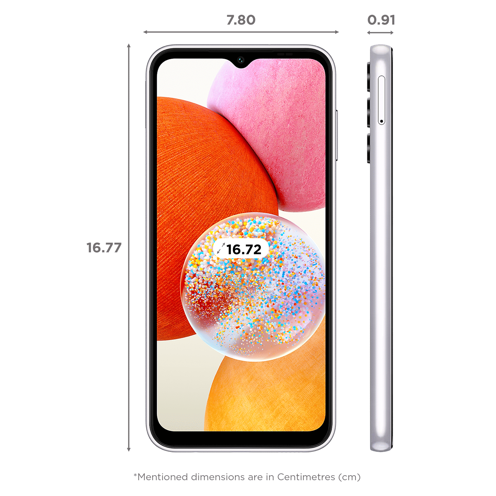 SAMSUNG Galaxy A14 (4GB RAM, 128GB, Silver)_2