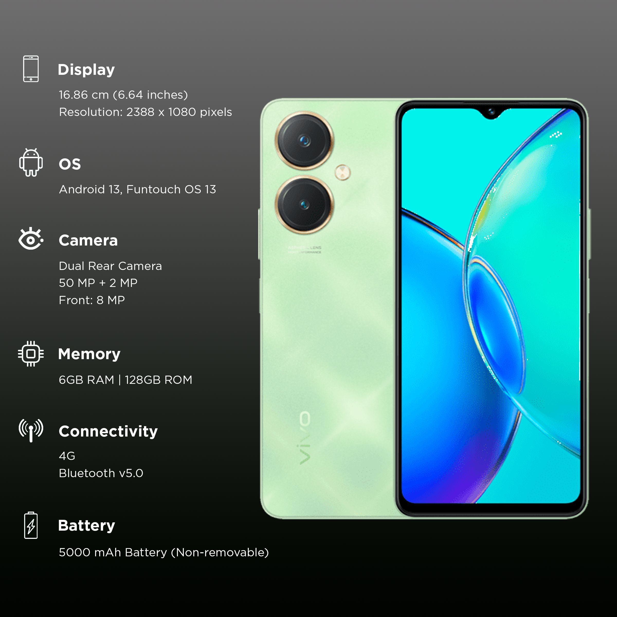 vivo Y27 4G (6GB RAM, 128GB, Garden Green)_3