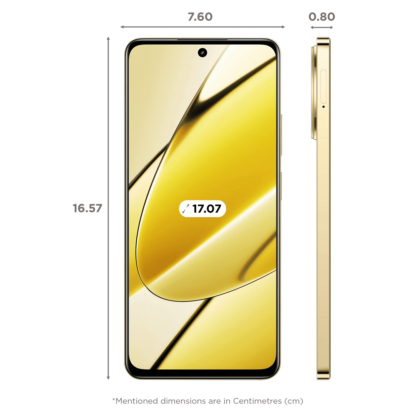 realme 11 5G (8GB RAM, 256GB, Glory Gold)_2