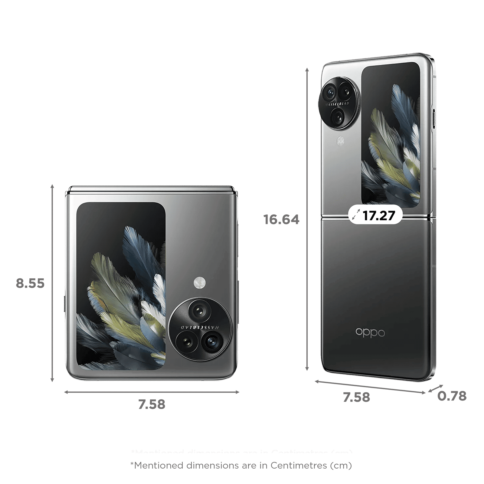 oppo Find N3 Flip 5G (12GB RAM, 256GB, Sleek Black)_2