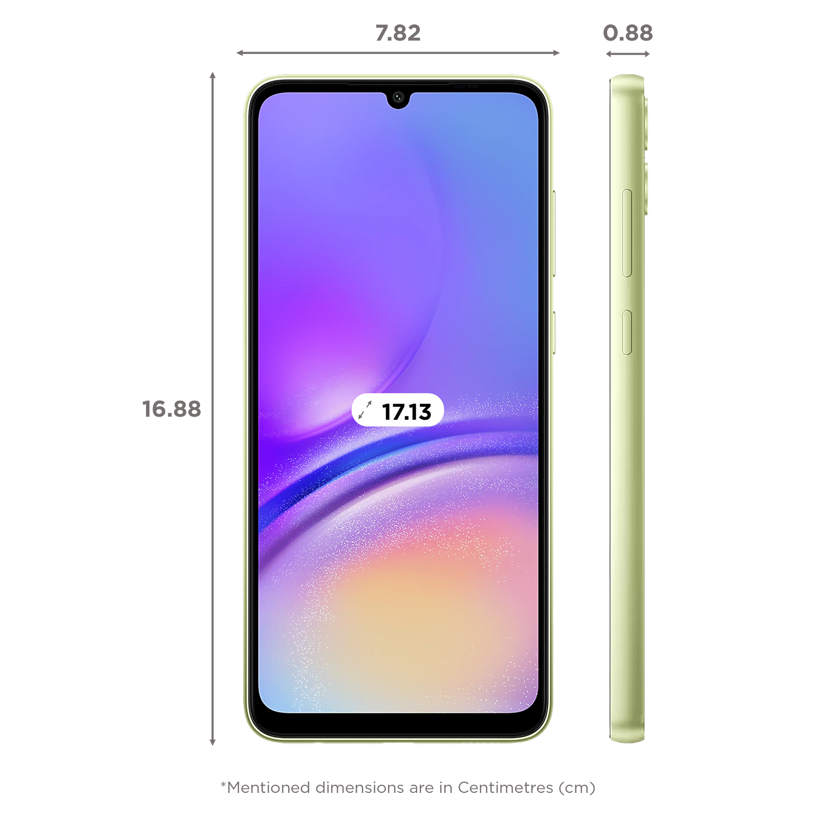 SAMSUNG Galaxy A05 (6GB RAM, 128GB, Light Green)_2