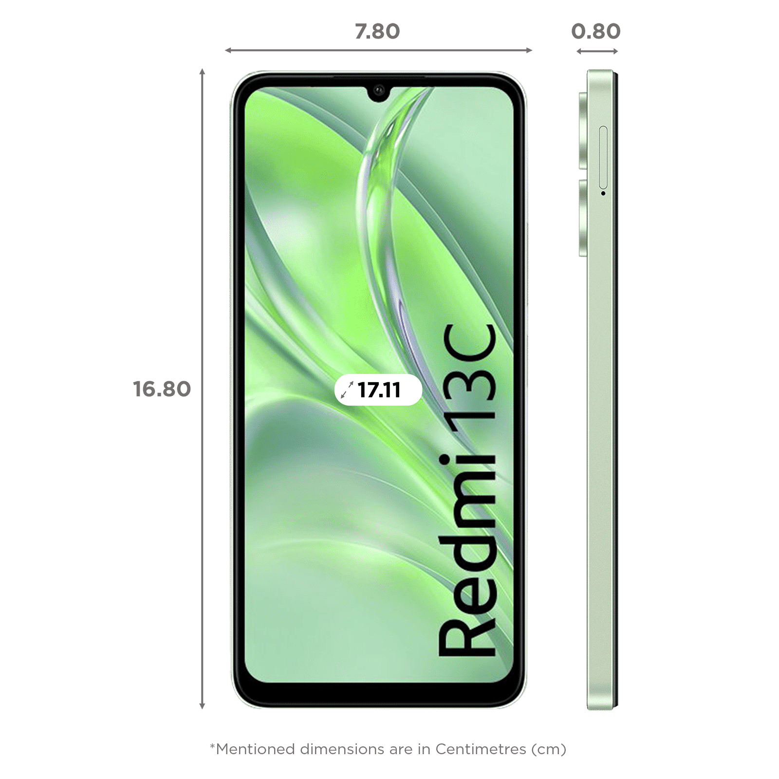 Redmi 13C (6GB RAM, 128GB, Starshine Green) Redmi 13C (6GB RAM, 128GB, Starshine Green)_2