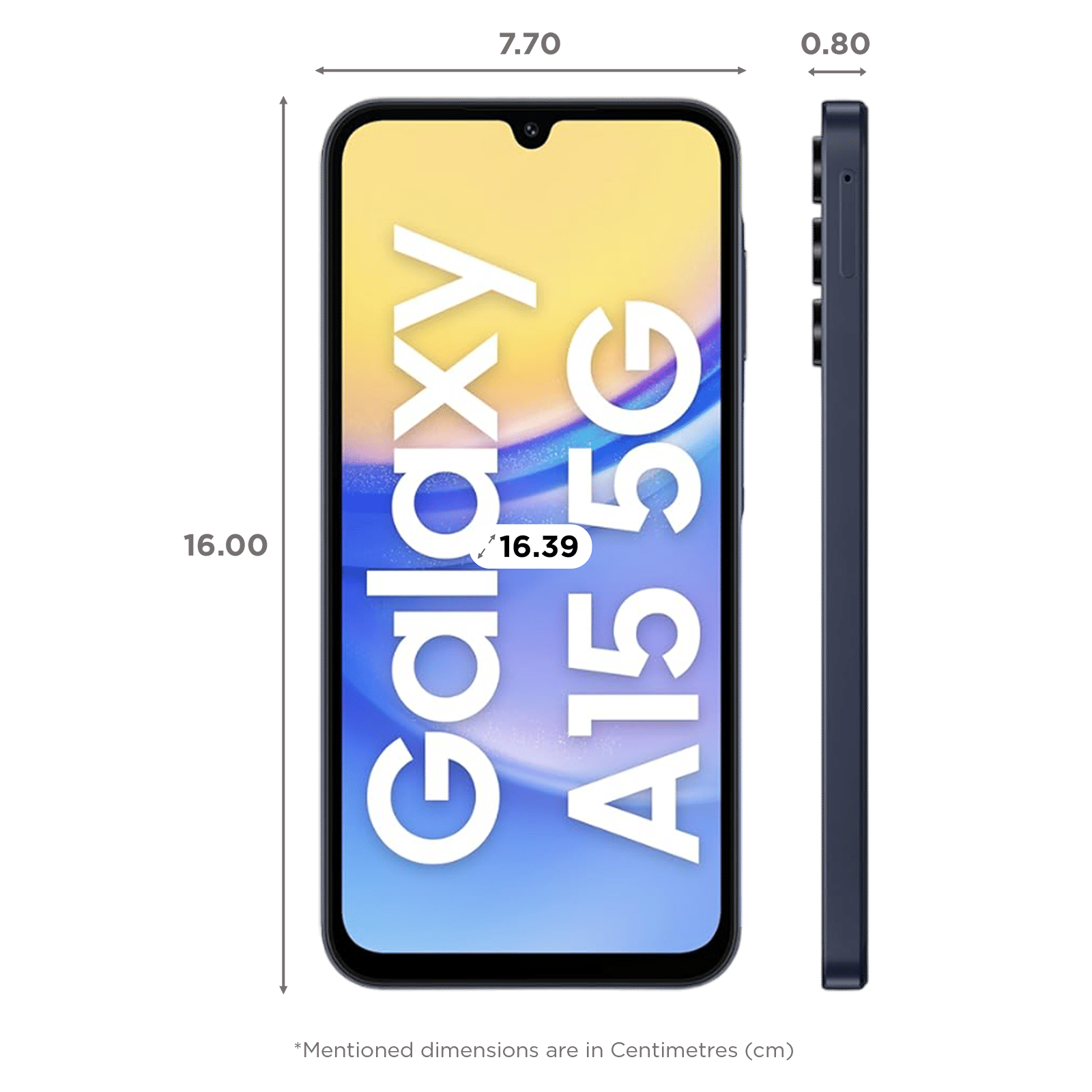 SAMSUNG Galaxy A15 5G (6GB RAM, 128GB, Blue Black)_2