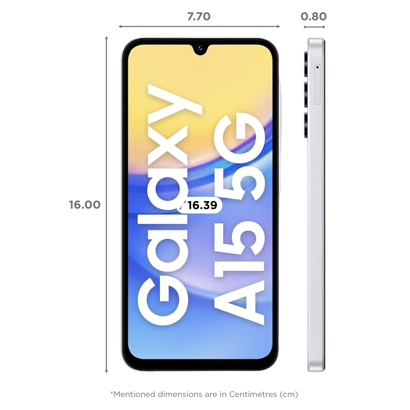 SAMSUNG Galaxy A15 5G (8GB RAM, 128GB, Light Blue)_2