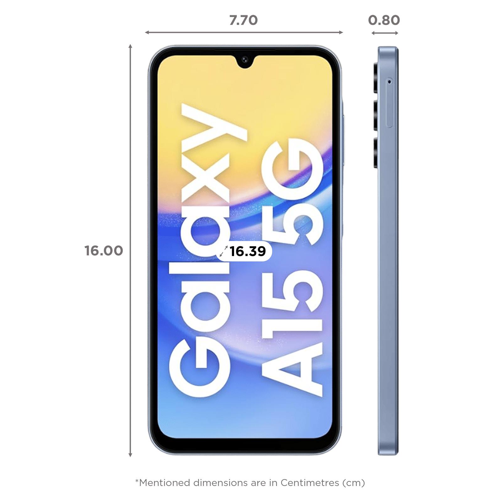 SAMSUNG Galaxy A15 5G (8GB RAM, 256GB, Blue)_2