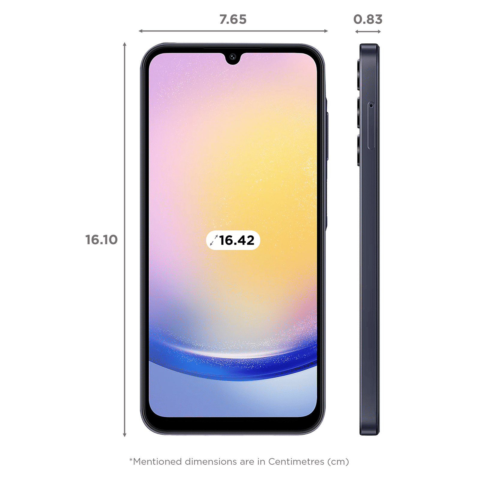 SAMSUNG Galaxy A25 5G (8GB RAM, 128GB, Blue Black)_2