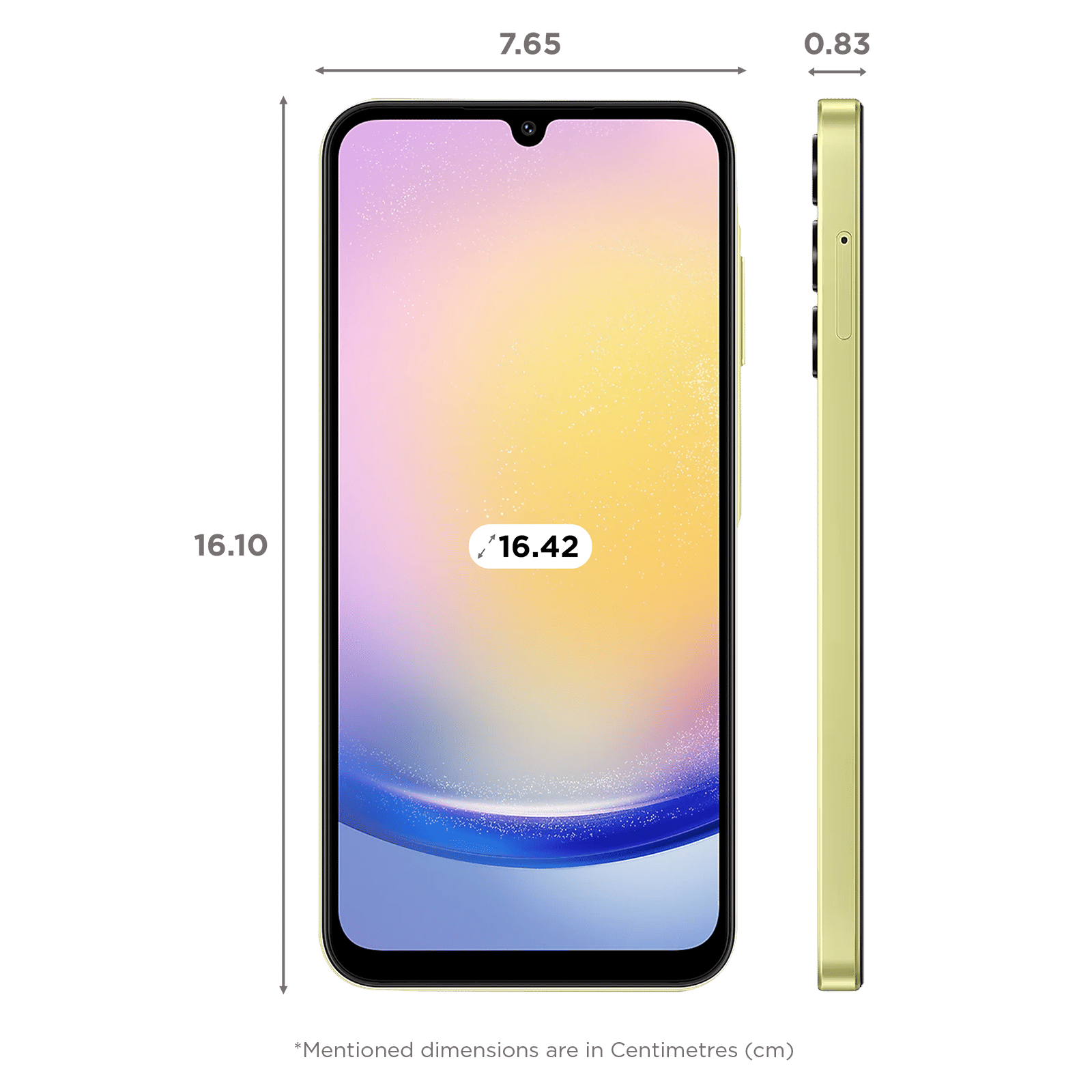 SAMSUNG Galaxy A25 5G (8GB RAM, 128GB, Yellow)_2