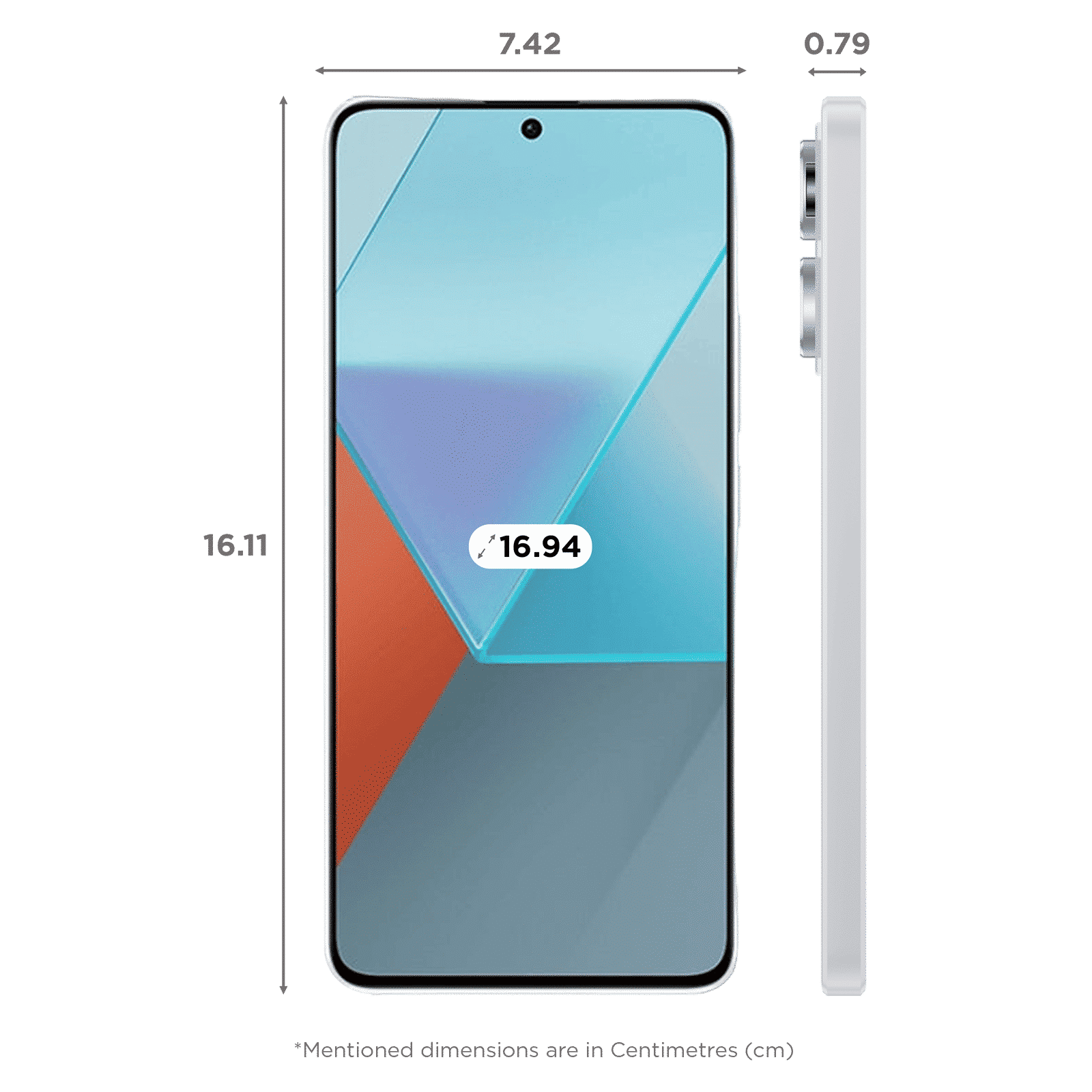 Redmi Note 13 Pro 5G (8GB RAM, 128GB, Arctic White)_2