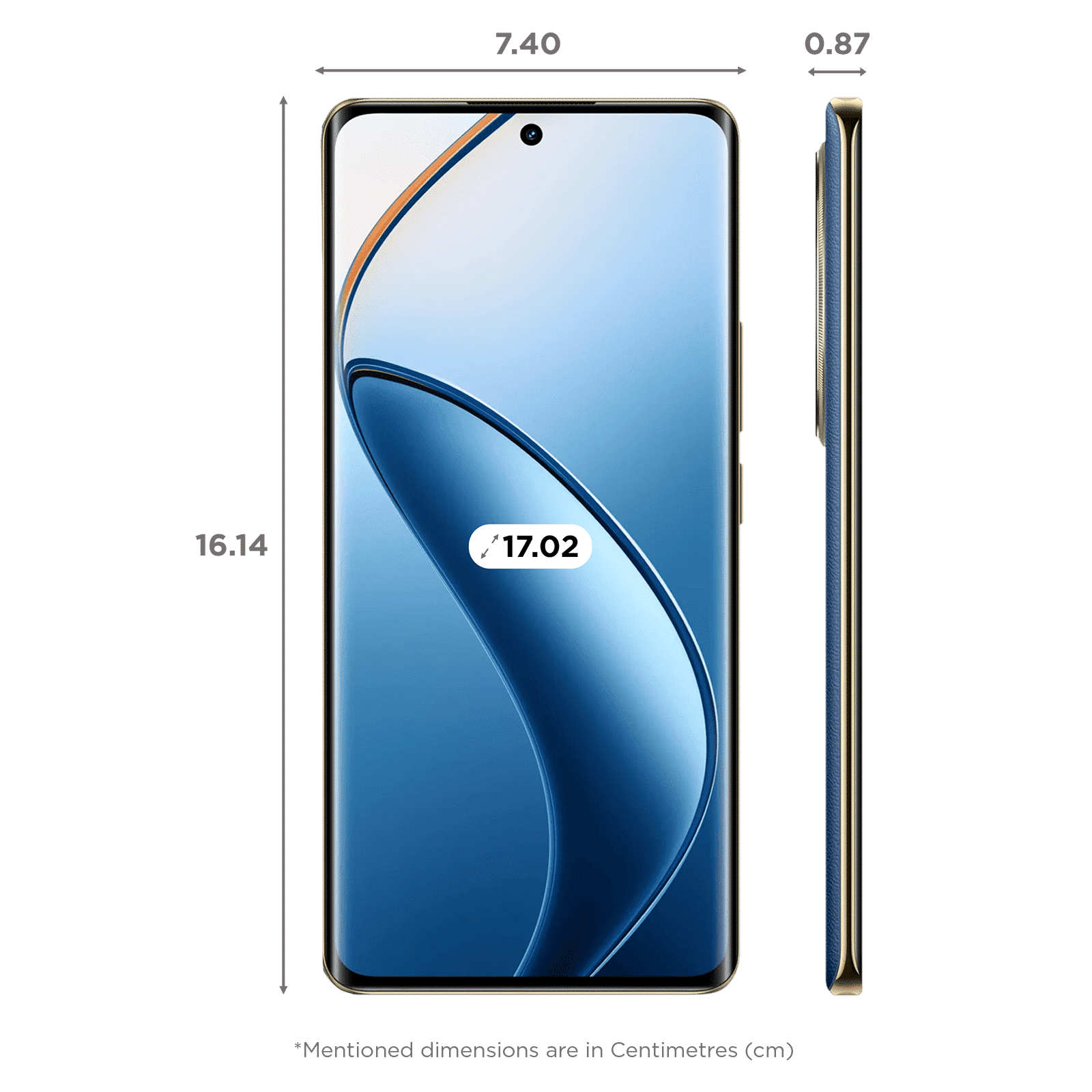 realme 12 Pro Plus 5G (8GB RAM, 128GB, Submarine Blue)_2
