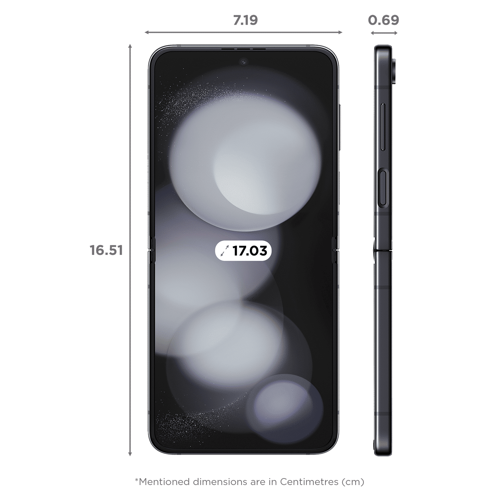 SAMSUNG Galaxy Z Flip5 5G (8GB RAM, 512GB, Graphite)_2