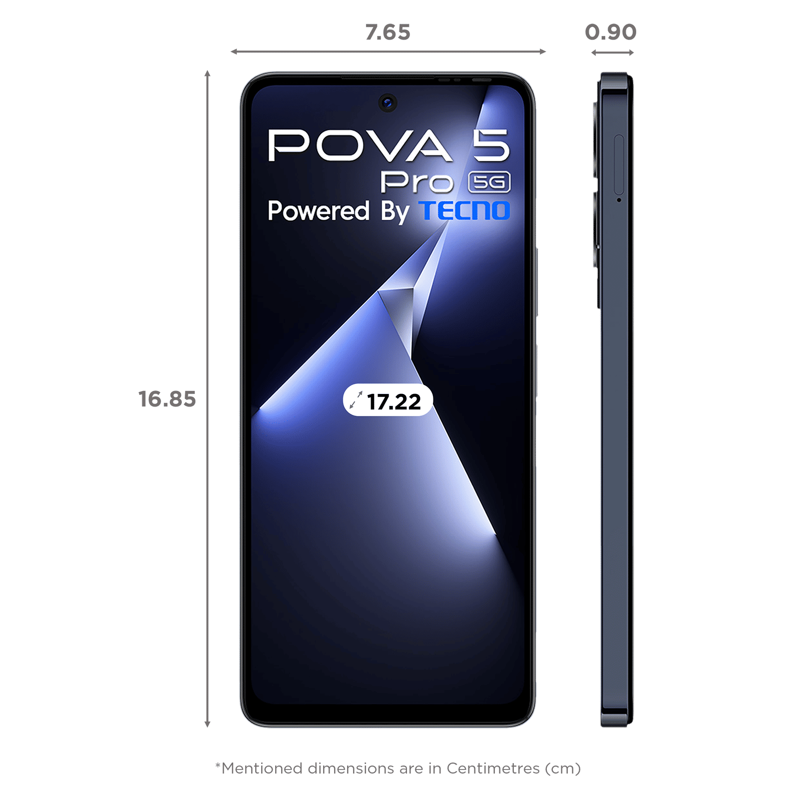 TECNO Pova 5 Pro 5G (8GB RAM, 128GB, Dark Illusion)_2