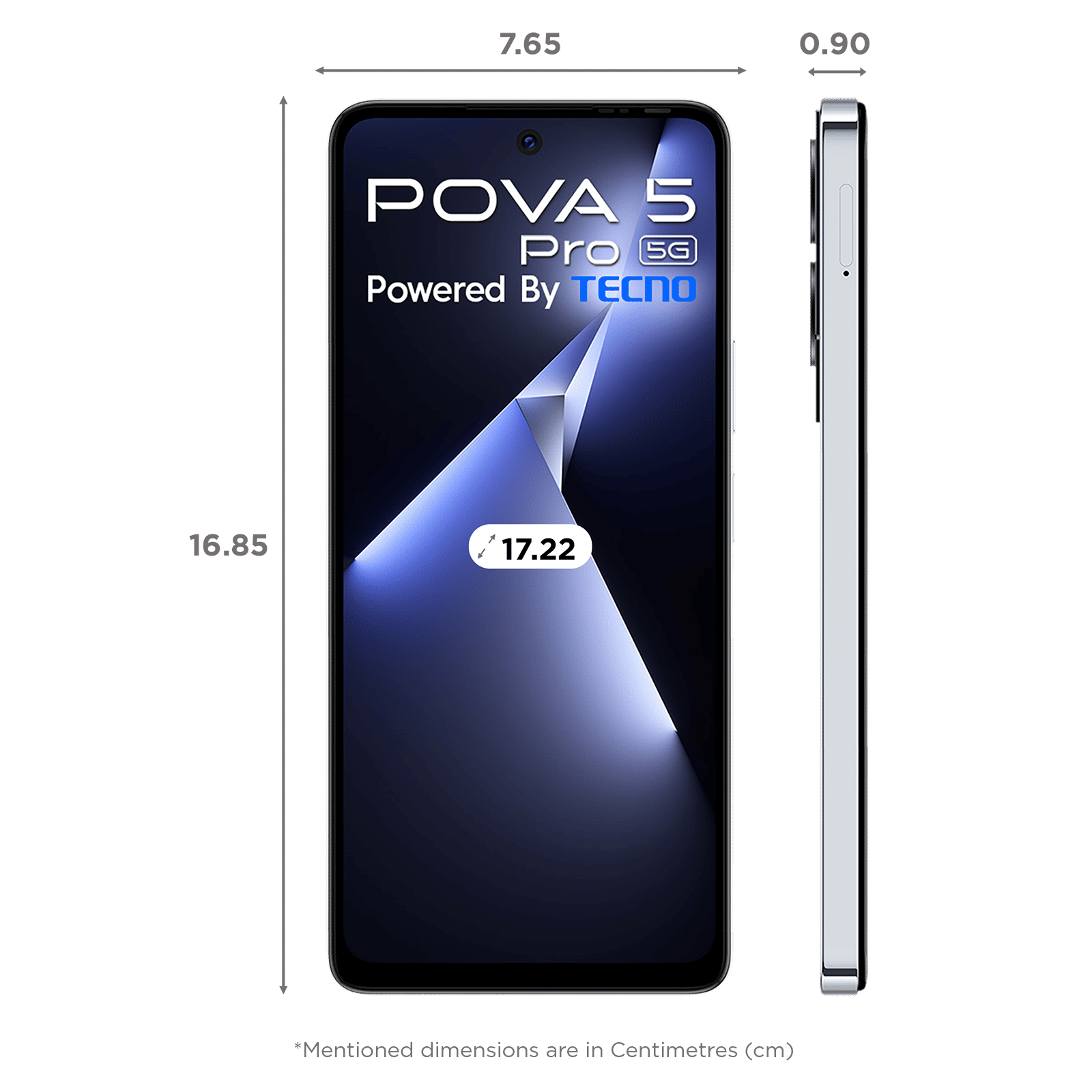 TECNO Pova 5 Pro 5G (8GB RAM, 256GB, Silver Fantasy)_2