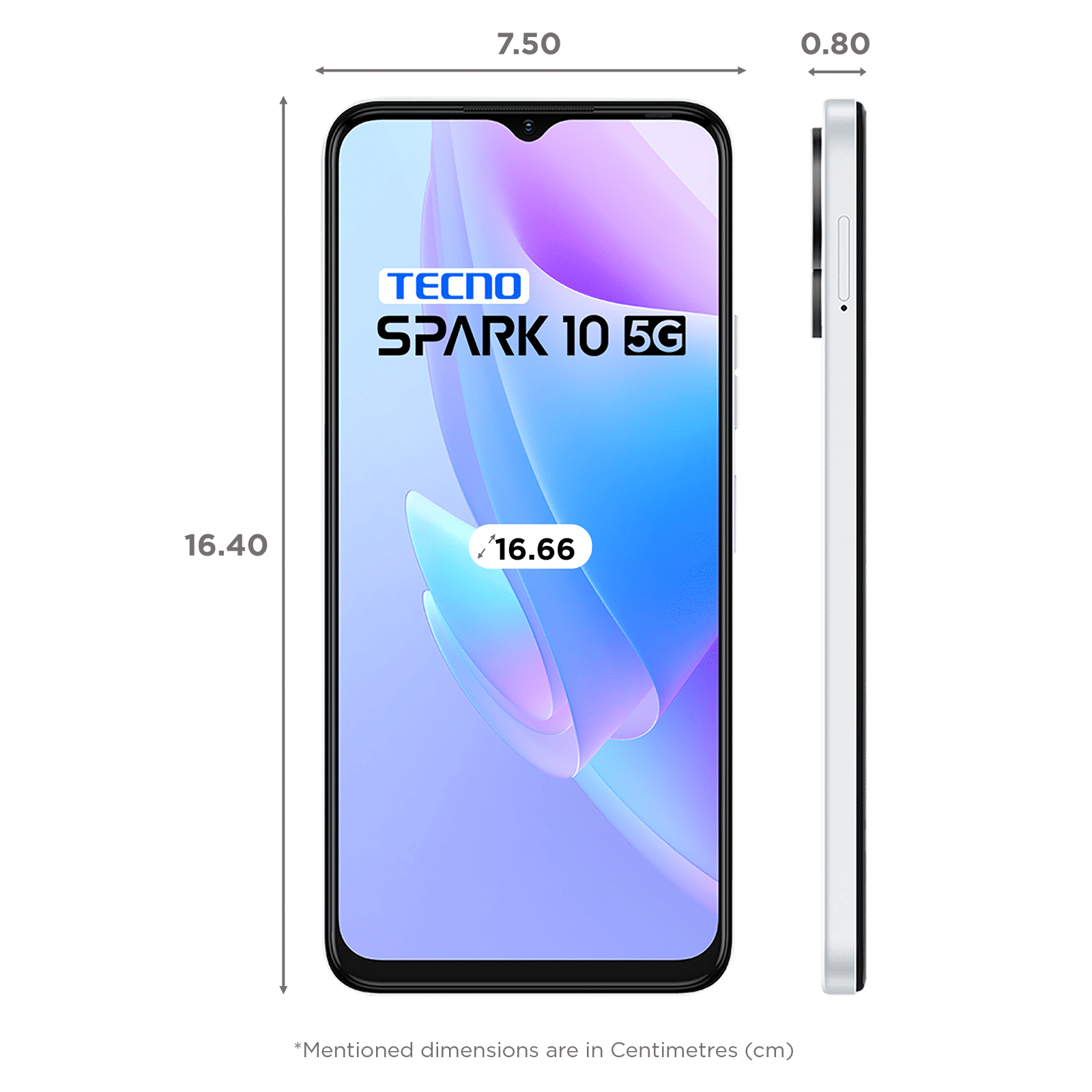 TECNO Spark 10 5G (8GB RAM, 128GB, Meta White)_2