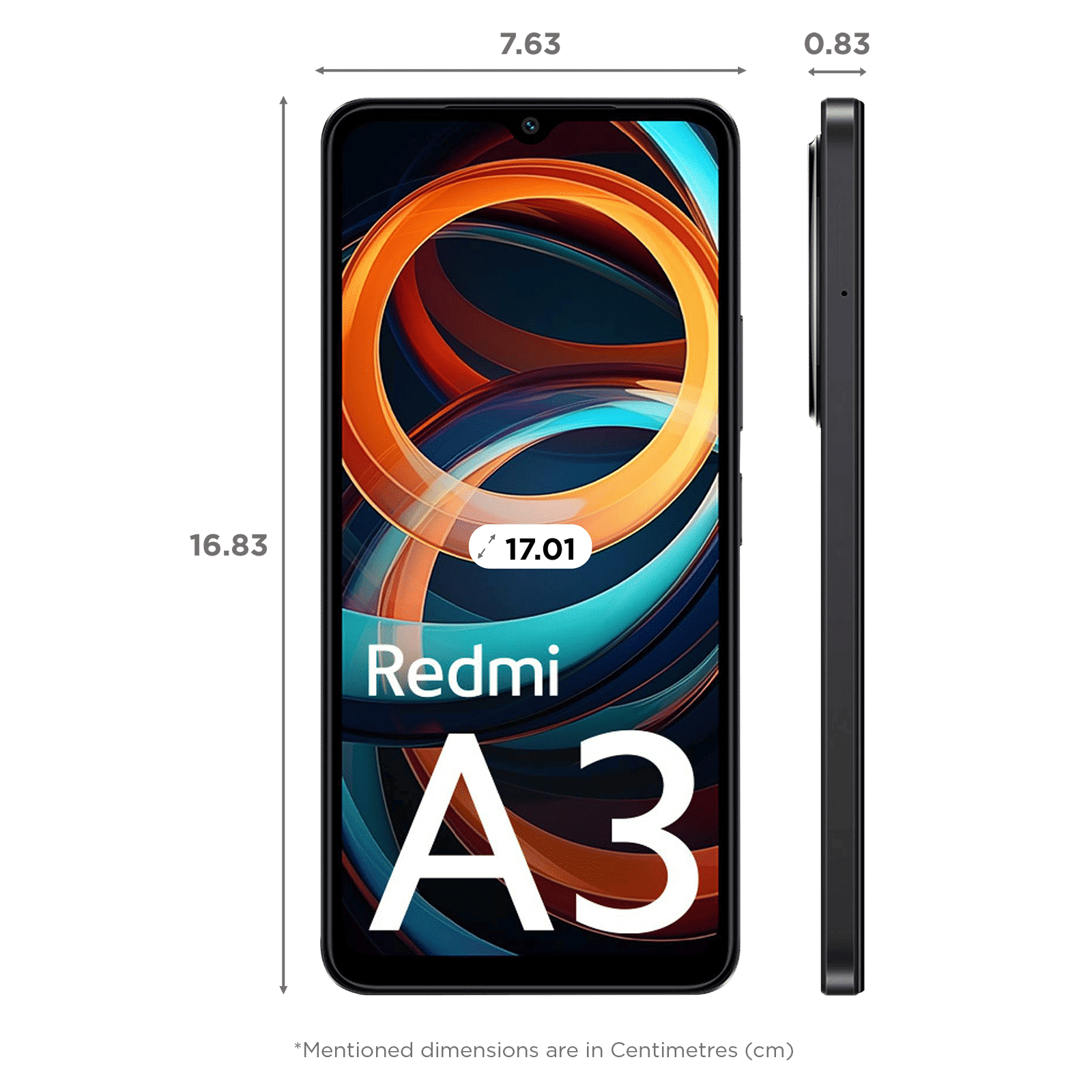 Redmi A3 (3GB RAM, 64GB, Midnight Black) Redmi A3 (3GB RAM, 64GB, Midnight Black)_2