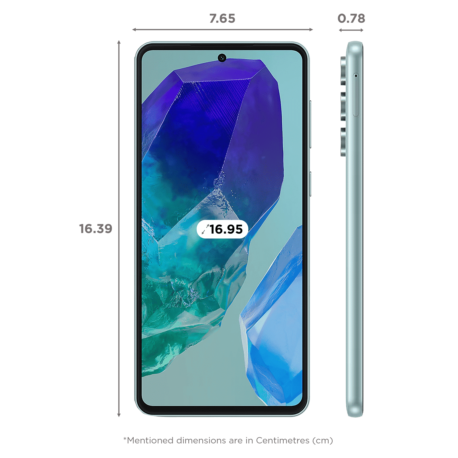 SAMSUNG Galaxy M55 5G (8GB RAM, 128GB, Light Green)_2