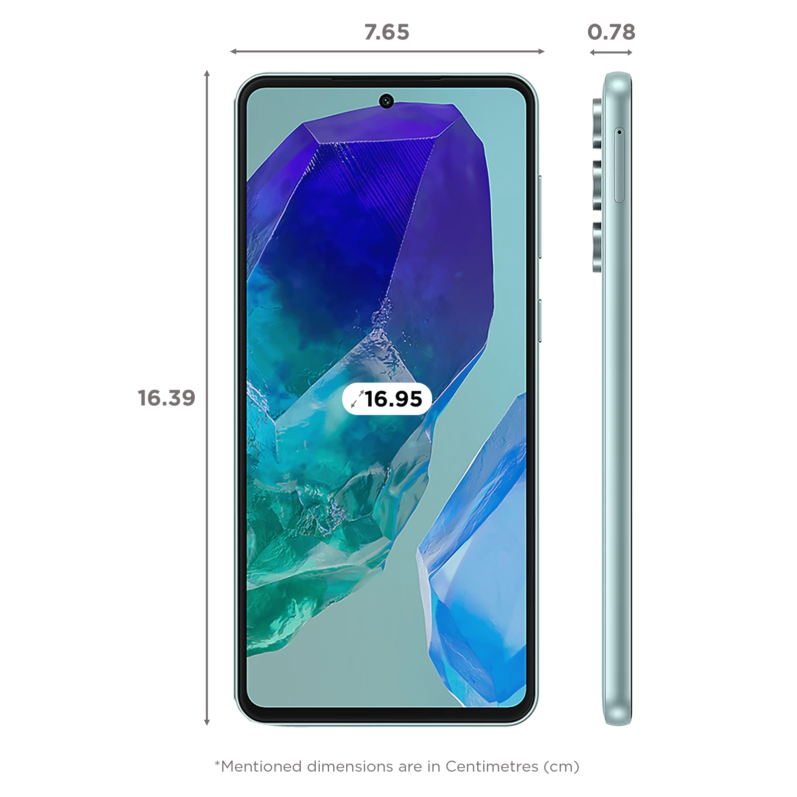 SAMSUNG Galaxy M55 5G (12GB RAM, 256GB, Light Green)_2