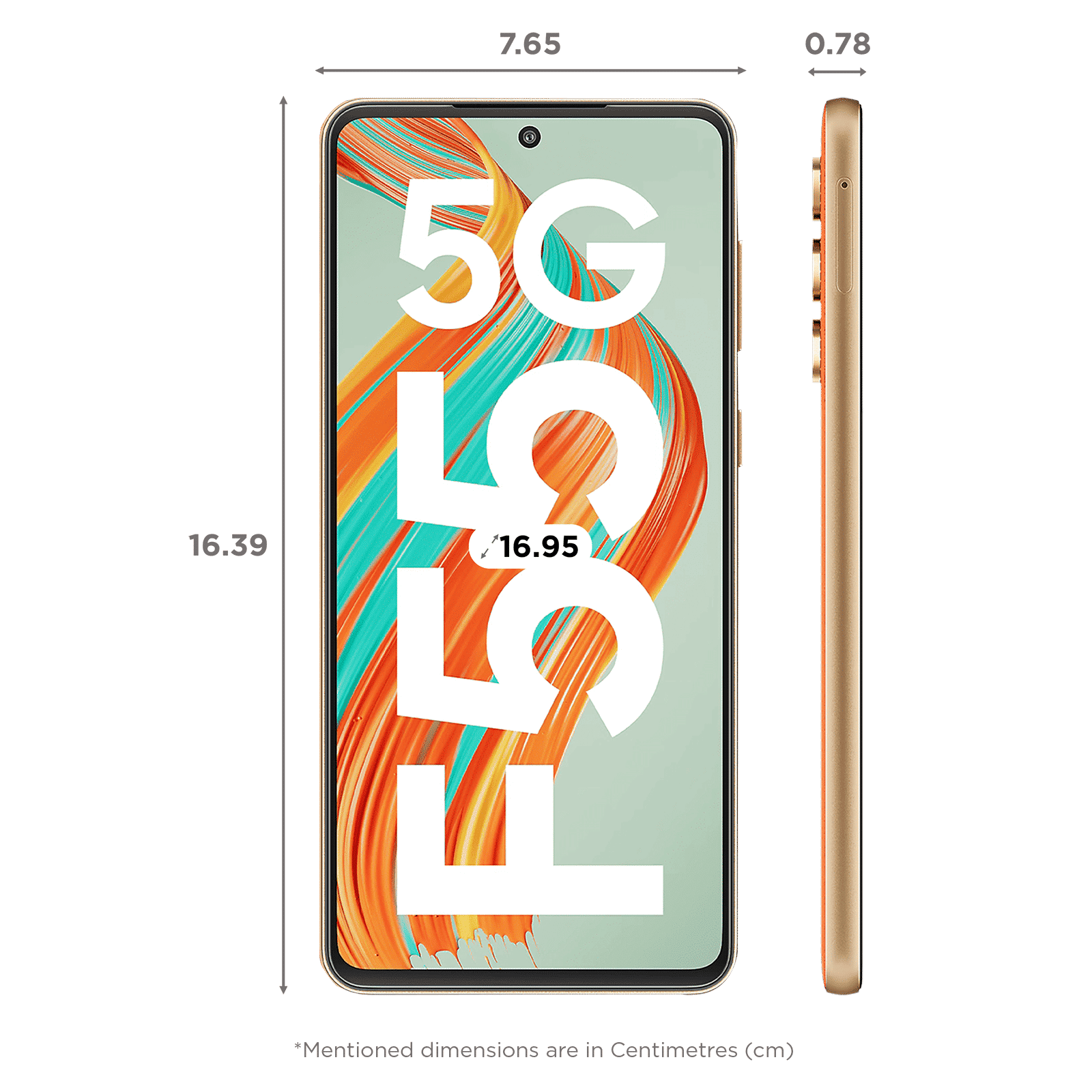 SAMSUNG Galaxy F55 5G (8GB RAM, 256GB, Apricot Crush)_2