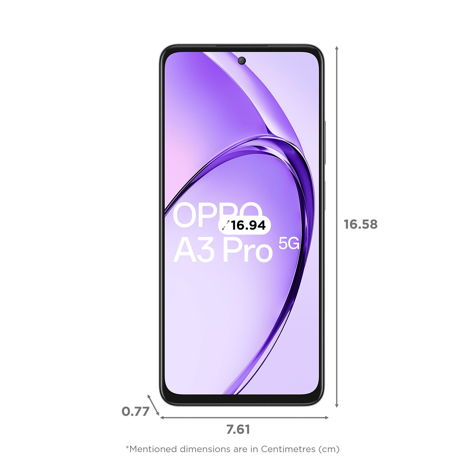 oppo A3 Pro 5G (8GB RAM, 128GB, Starry Black)_2
