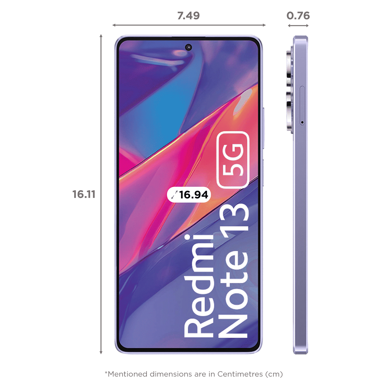 Redmi Note 13 5G (8GB RAM, 256GB, Chromatic Purple)_2