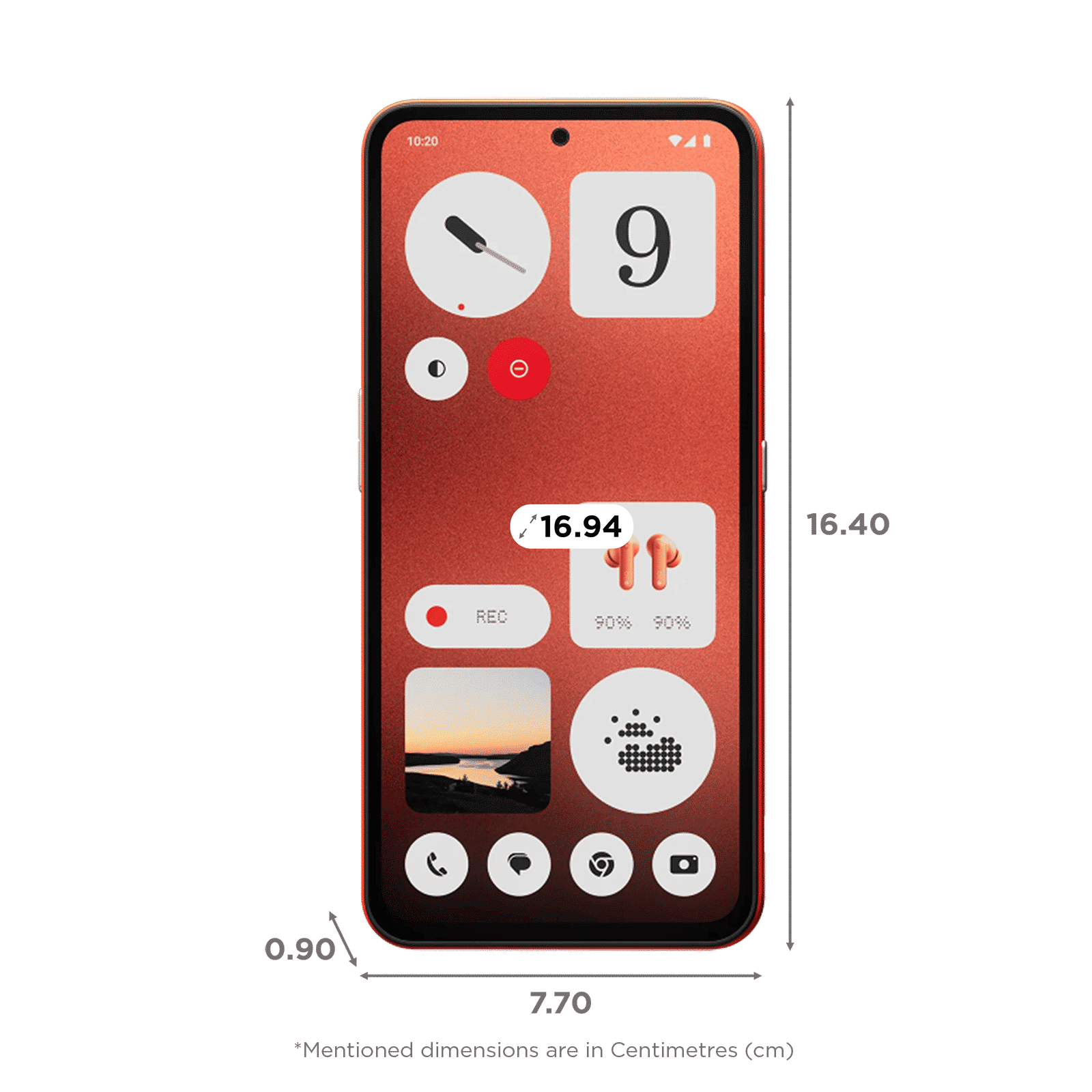 Nothing CMF Phone 1 5G (6GB RAM, 128GB, Orange)_2