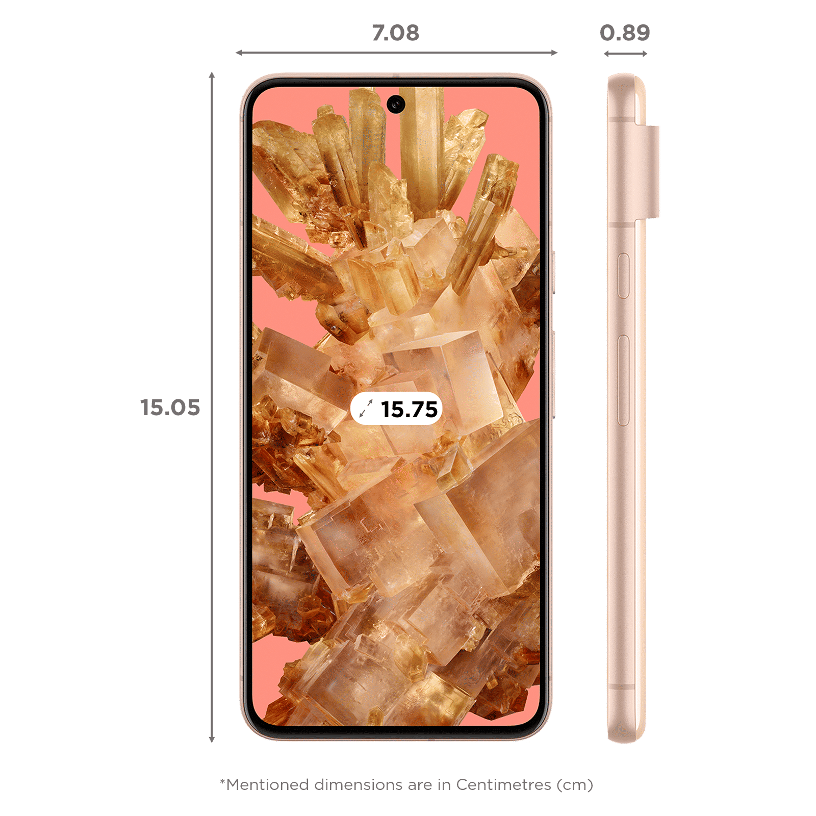 Google Pixel 8 5G (8GB RAM, 128GB, Rose)_2