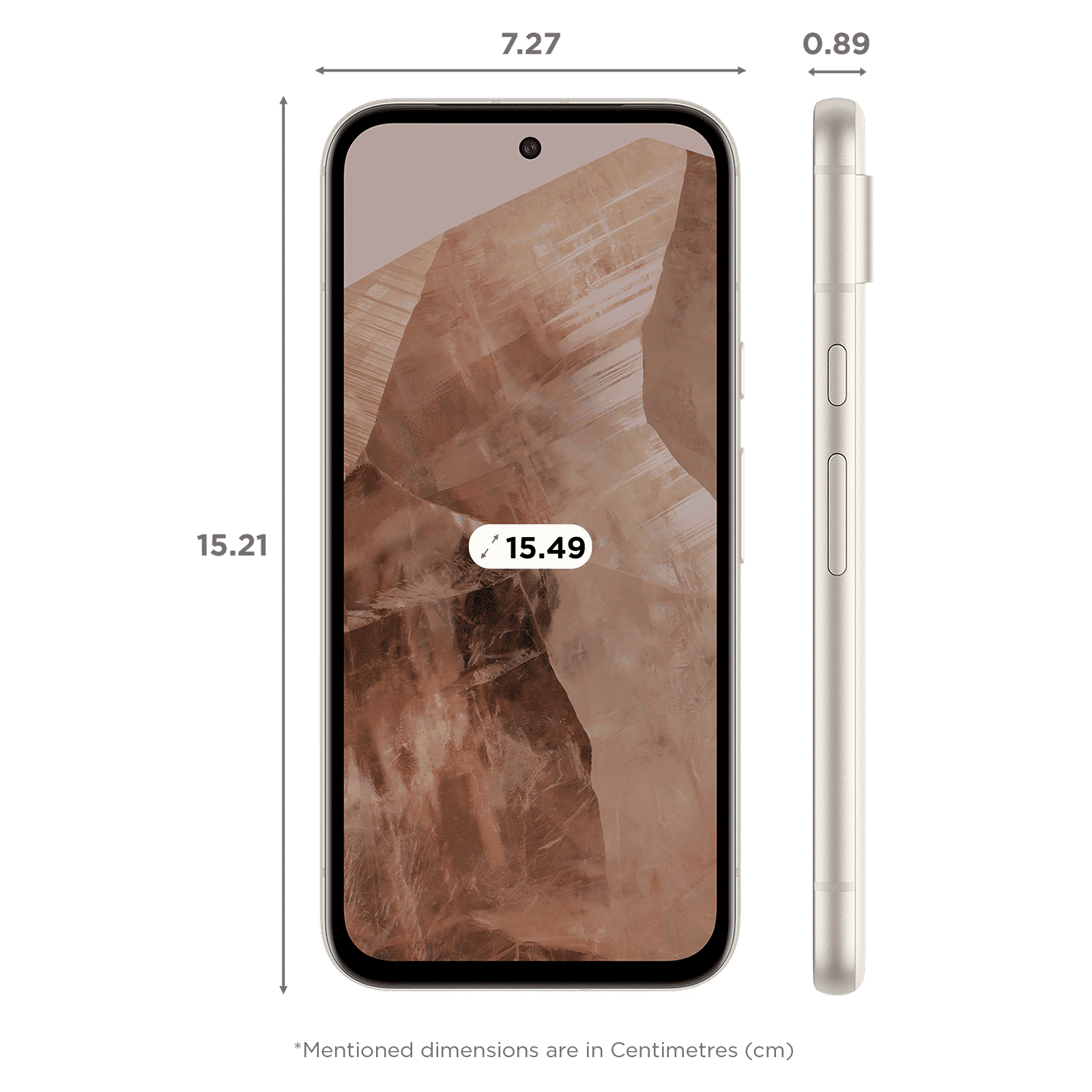 Google Pixel 8a 5G (8GB RAM, 128GB, Porcelain)_2