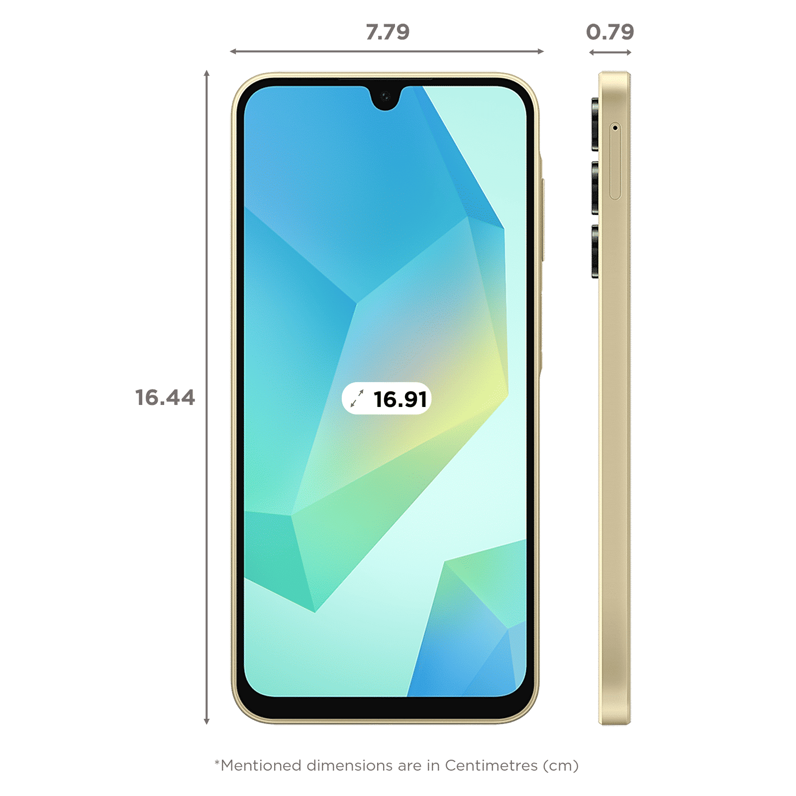 SAMSUNG Galaxy A16 5G (6GB RAM, 128GB, Gold)_2