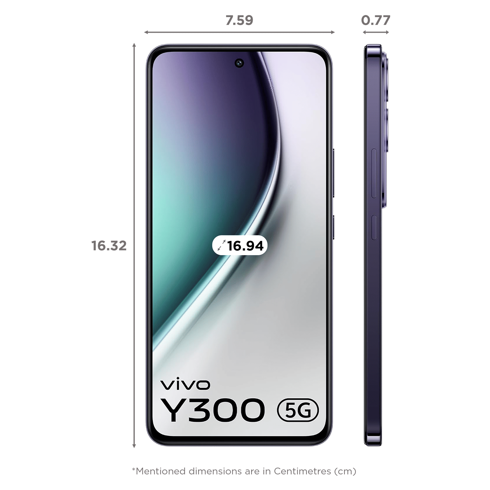 vivo Y300 5G (8GB RAM, 256GB ROM, Phantom Purple)_2