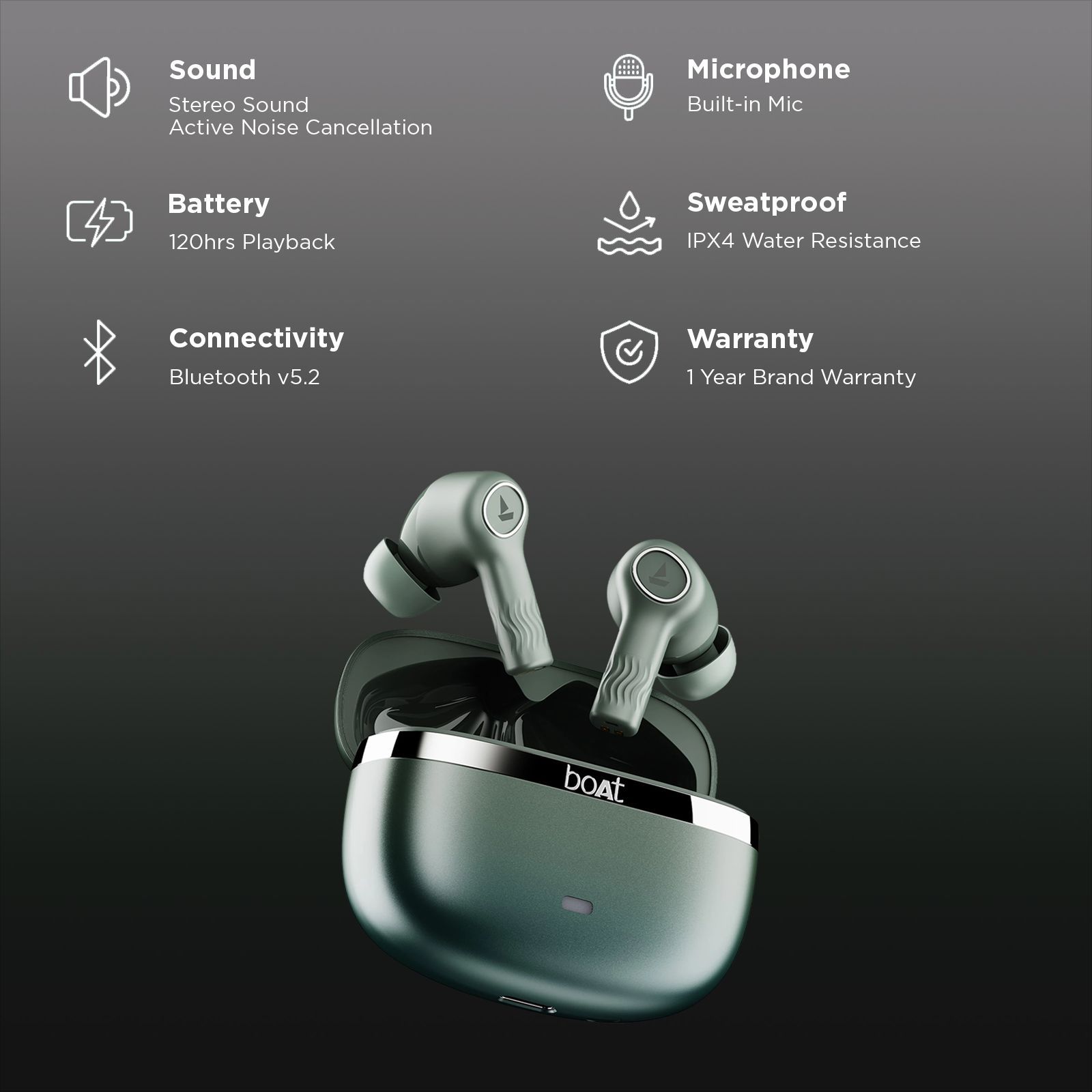 boAt Nirvana ION ANC Pro TWS Earbuds with Active Noise Cancellation (IPX4 Water Resistant, Dual EQ Modes, Northern Lights)_2