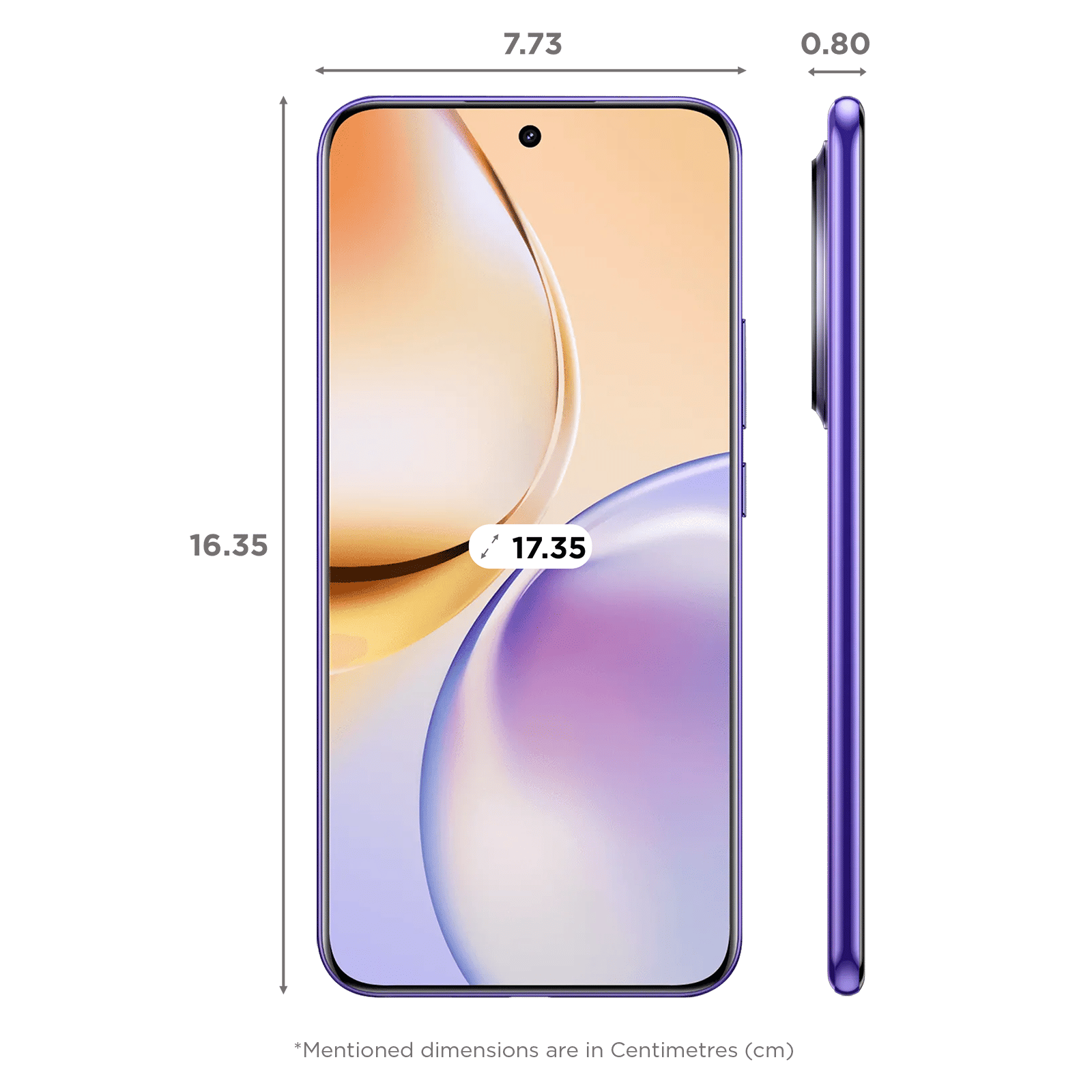 realme 14 Pro Plus 5G (8GB RAM, 128GB, Bikaner Purple)_2