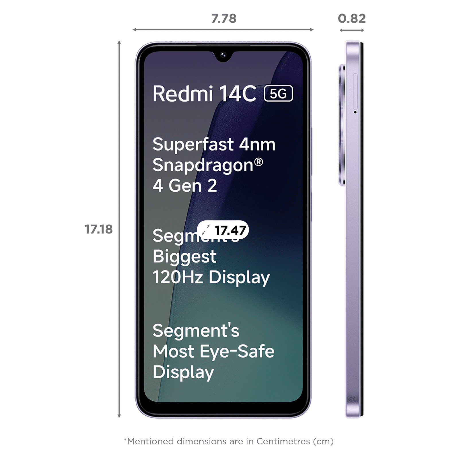 Redmi 14C 5G (4GB RAM, 64GB, Stardust Purple)_2