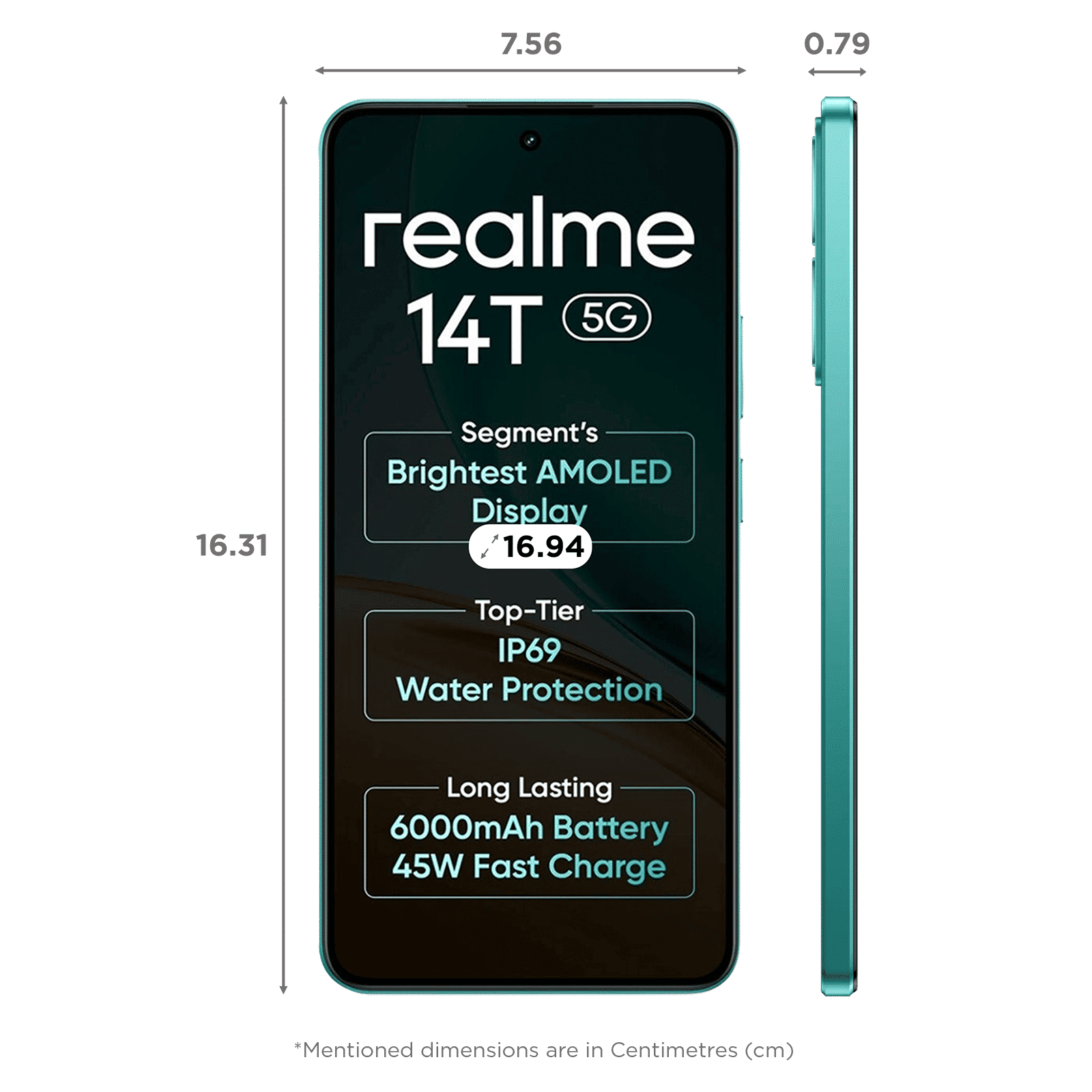realme 14T 5G (8GB RAM, 256GB, Surf Green)_2